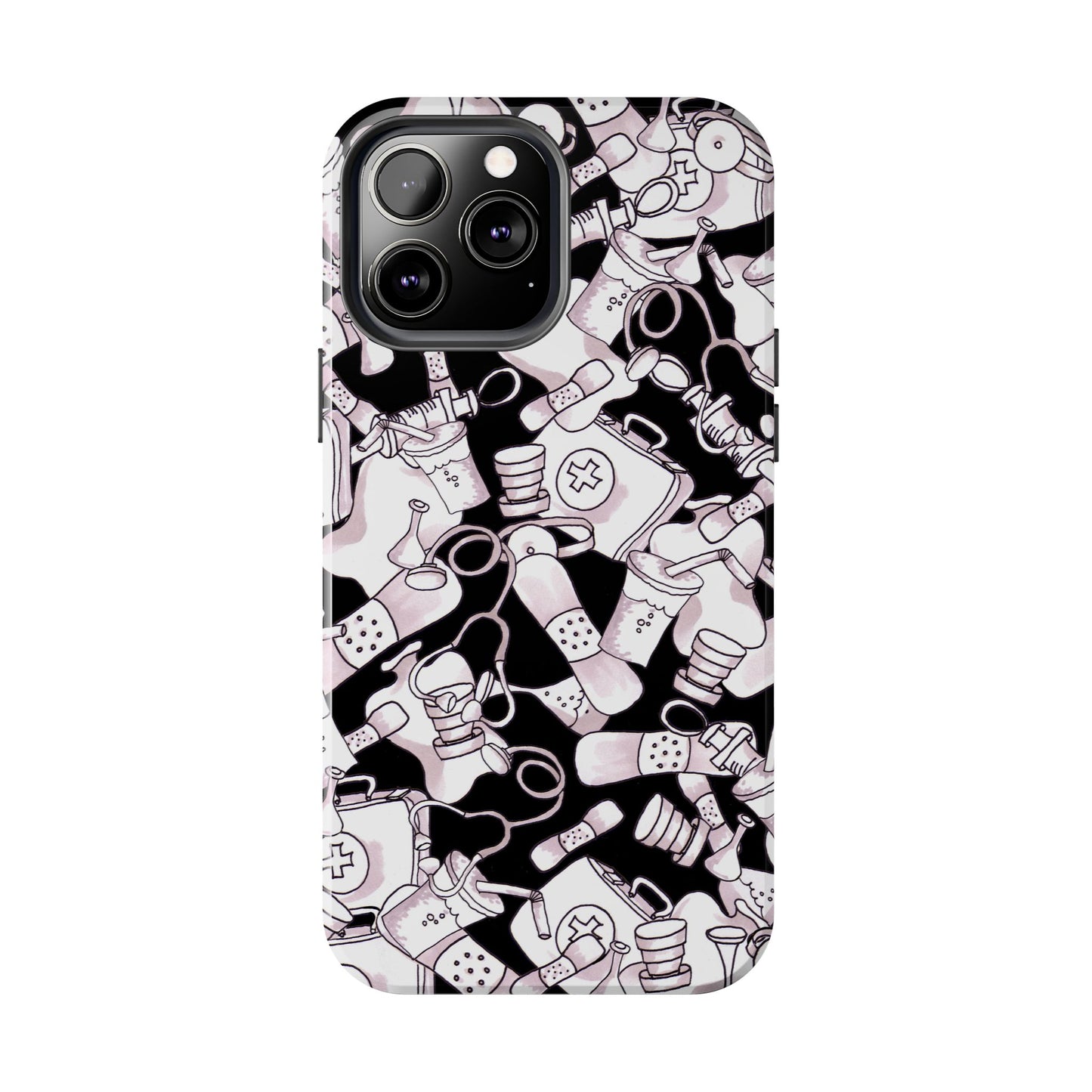Med Stuff Black Phone Case