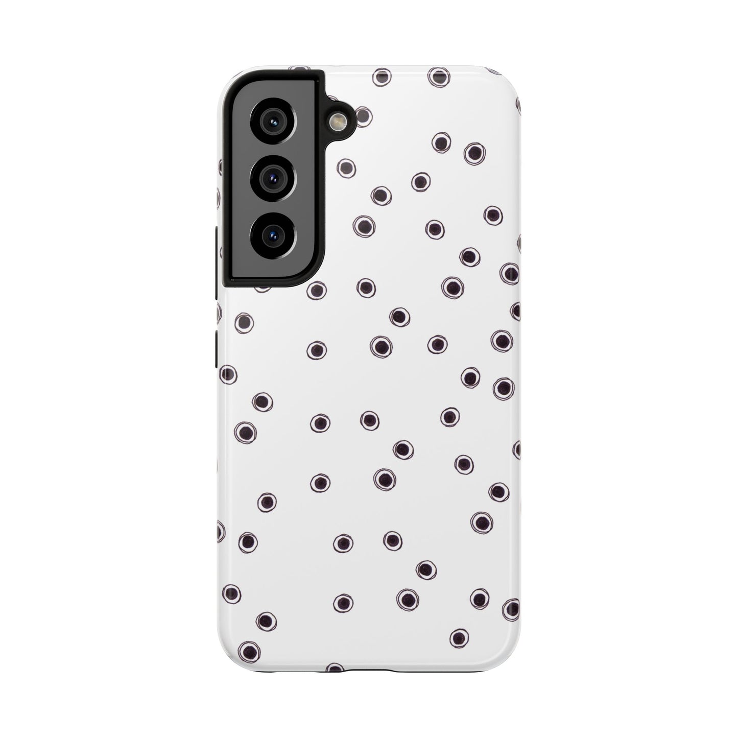 Halo Dots White Phone Case