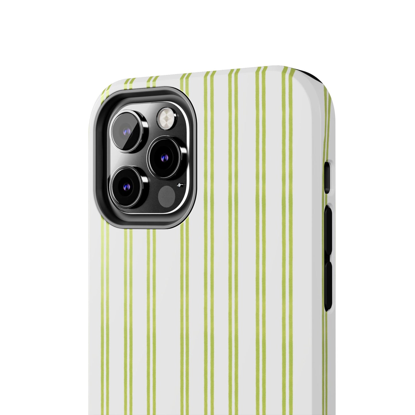Green Double Stripe Phone Case