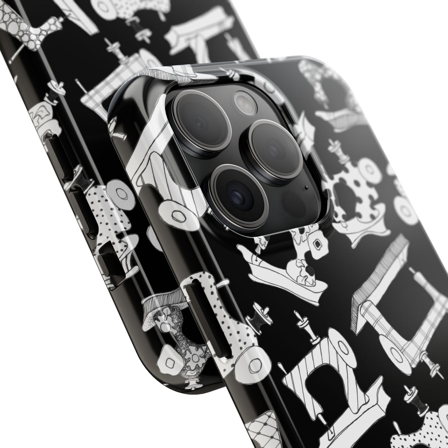 Sew Essential Black Phone Case