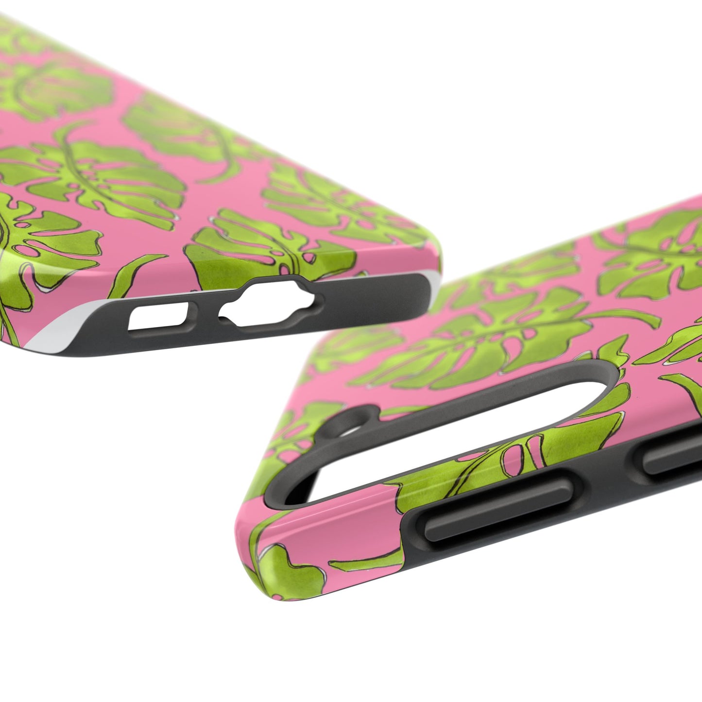 Big Leaf Pink Phone Case