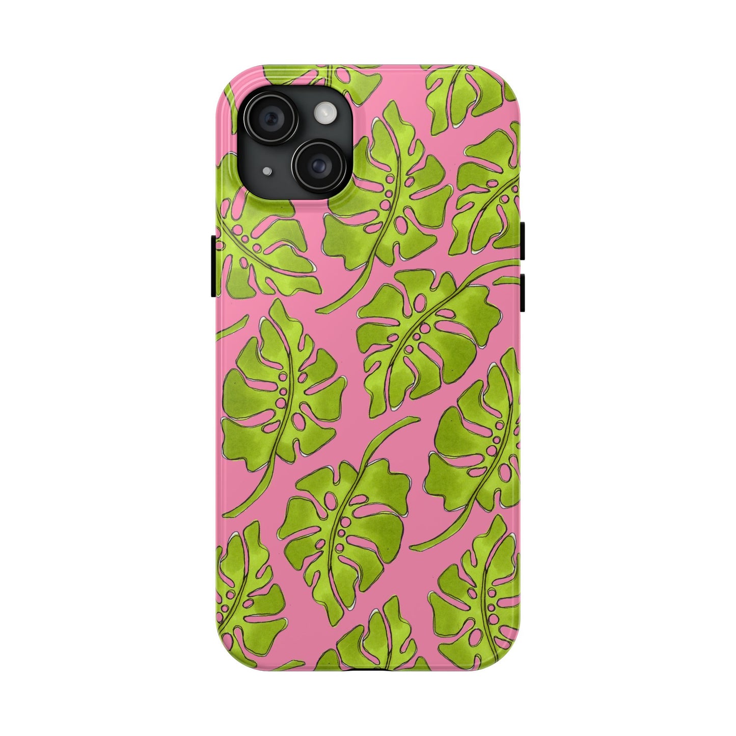 Big Leaf Pink Phone Case