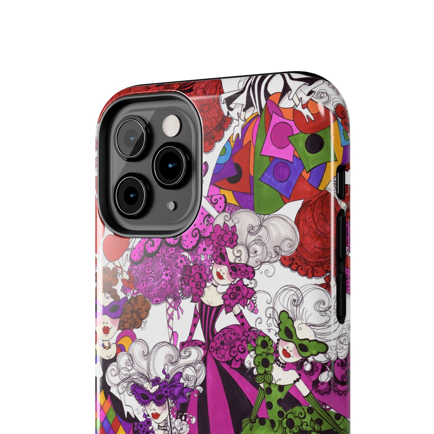 Crowded Dance Floor White Phone Case