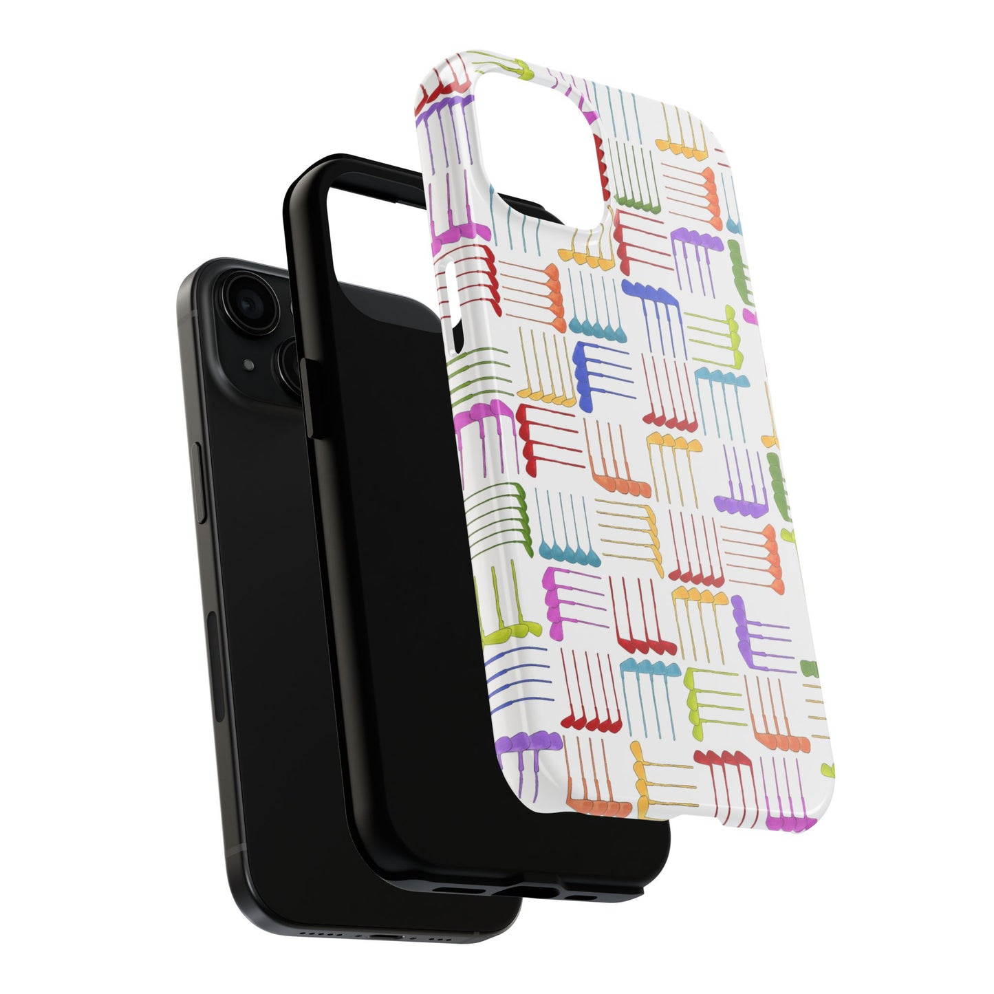 Club Weave White Phone Case