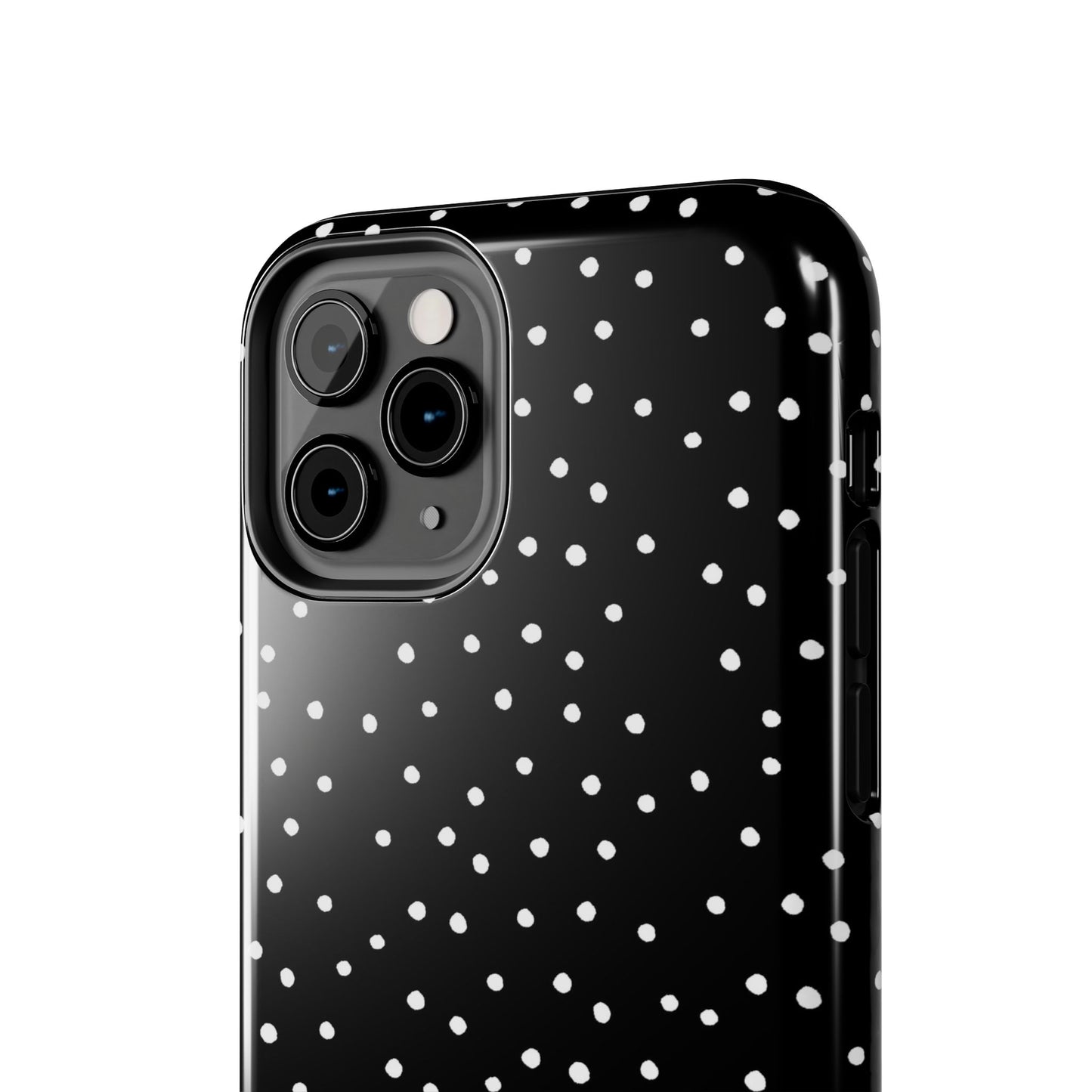 Dinky Dots Black / White Phone Case