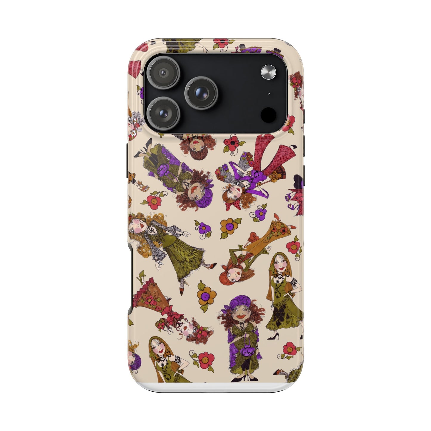 Tossed Gypsies Muslin Phone Case