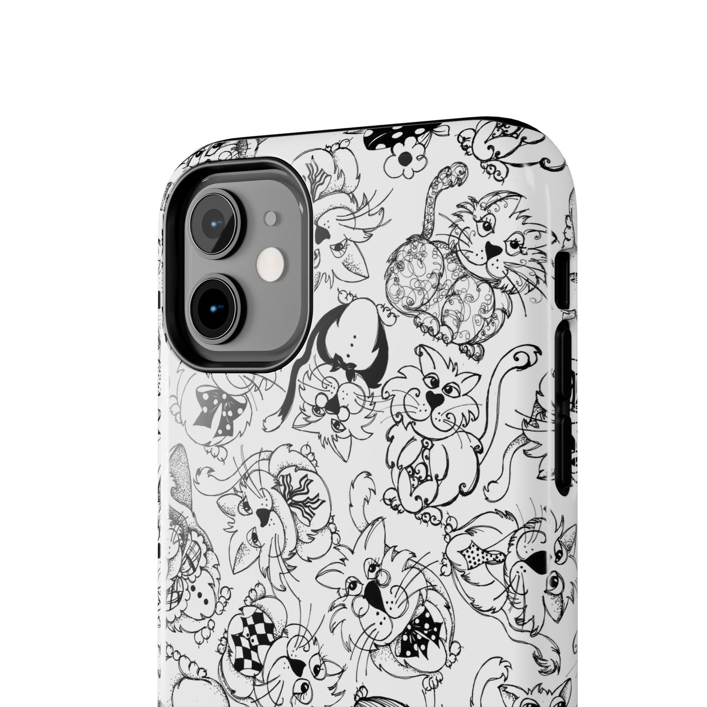 So Kitties Tossed White Phone Case