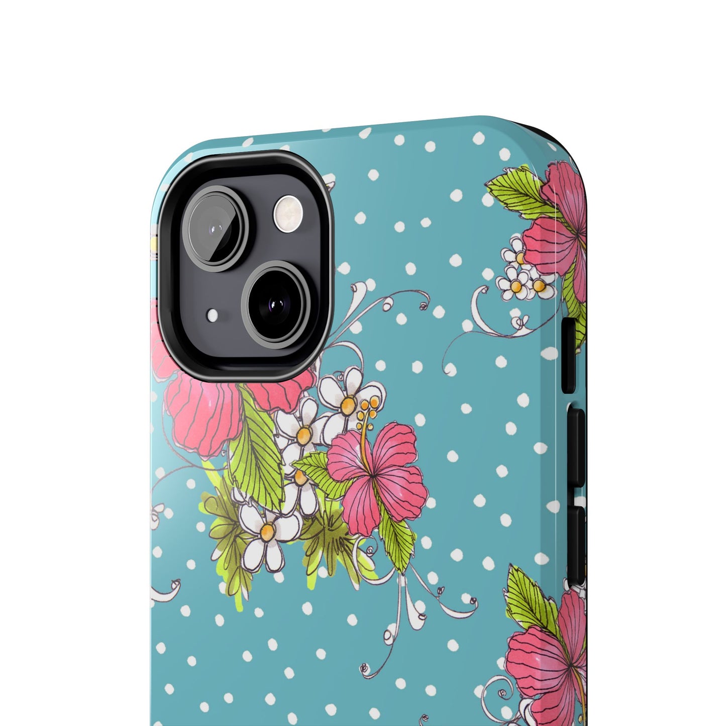 Lady Luau Turquoise Phone Case