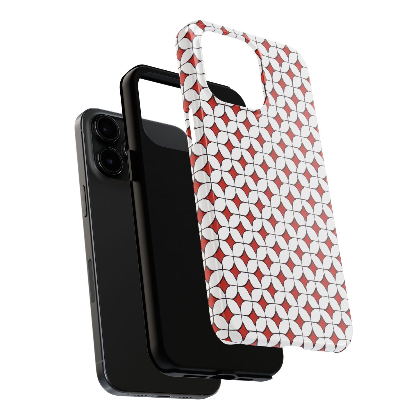 Tile-ish Red Phone Case