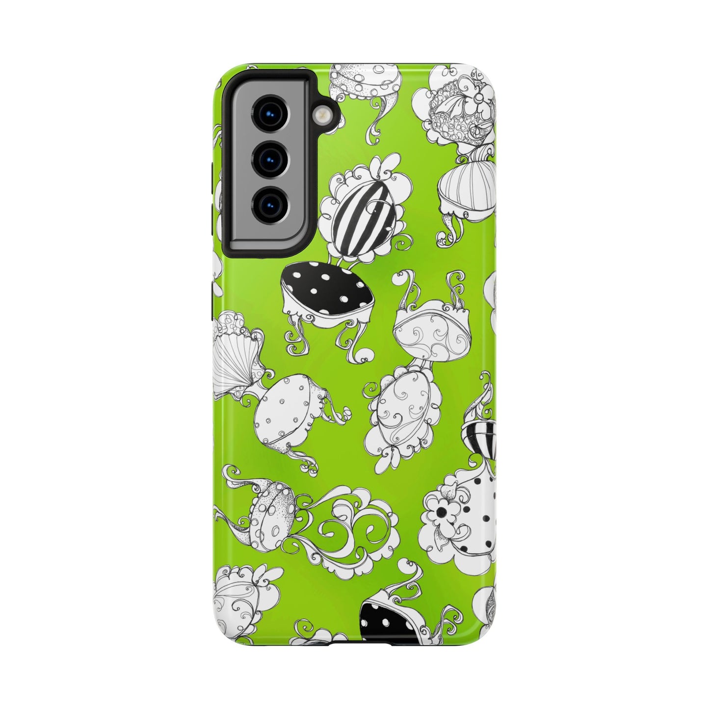 Bistro Chairs Lime Phone Case
