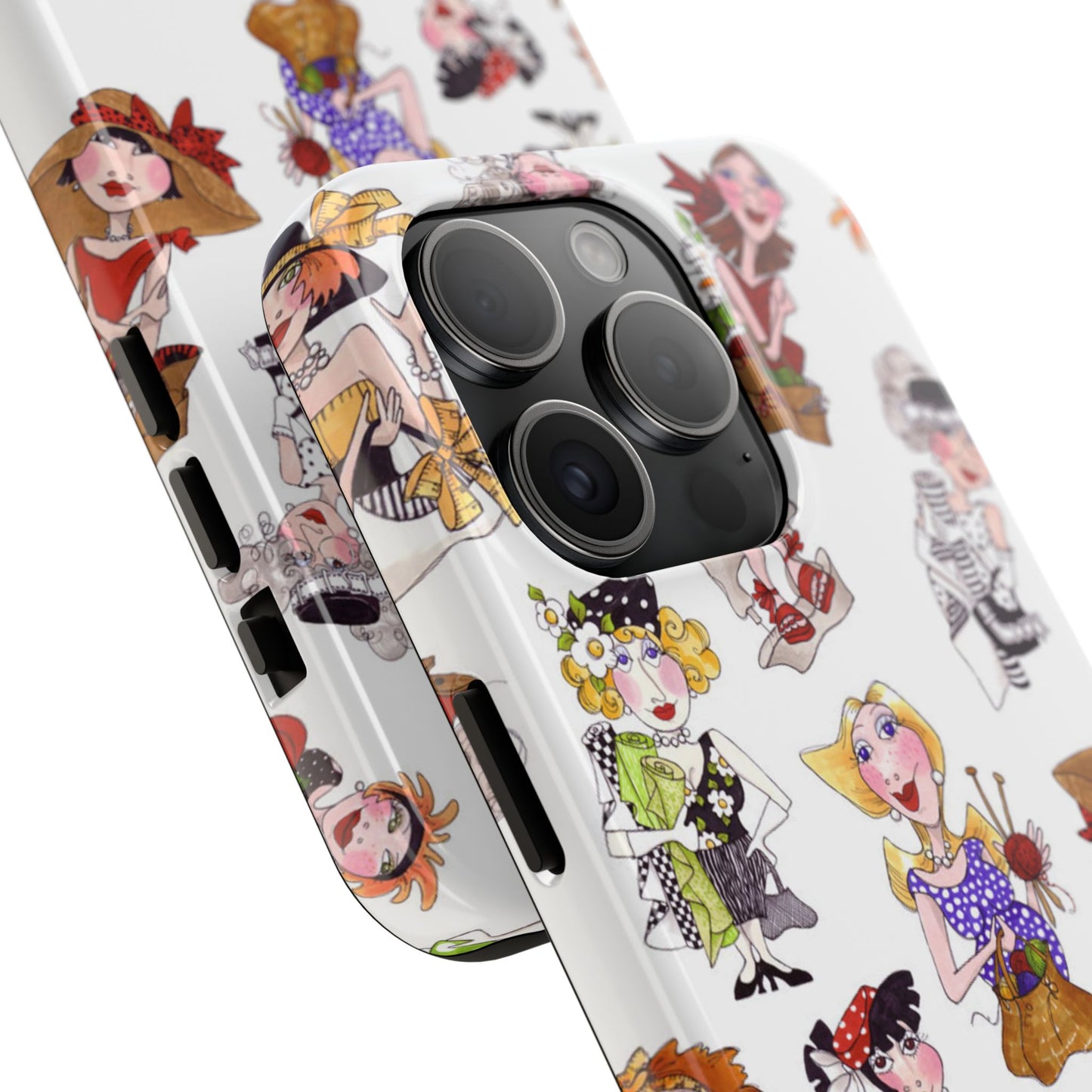 Creative Toss White Phone Case