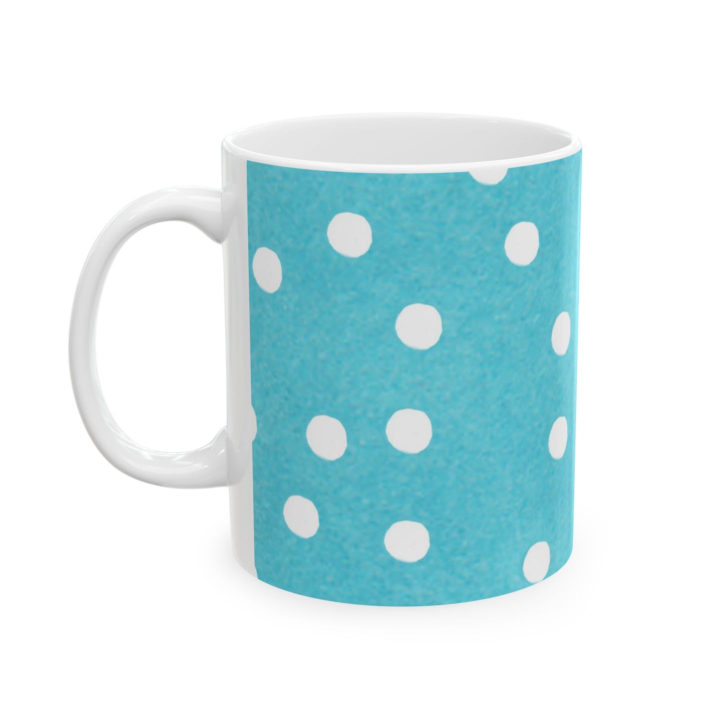 Big Dots Turquoise Cup