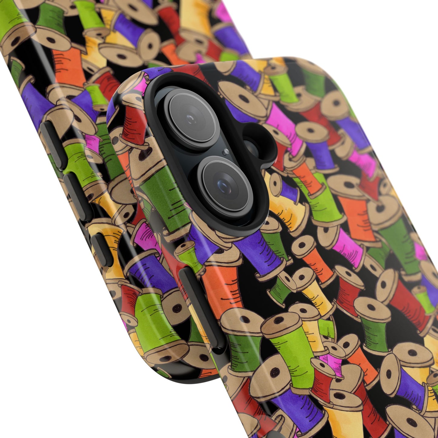 Spoolopoly Black Phone Case