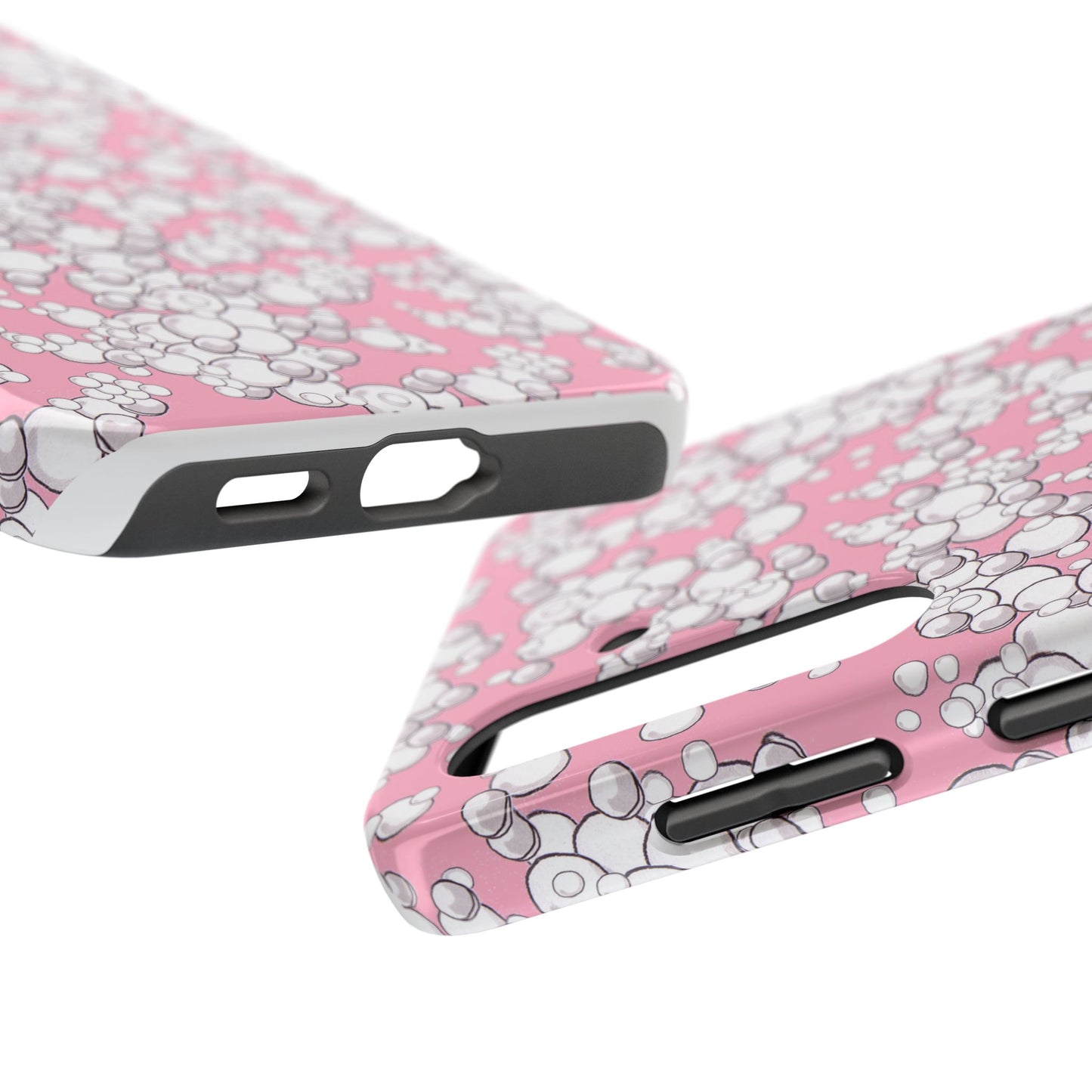 Bubble Dots Pink Phone Case