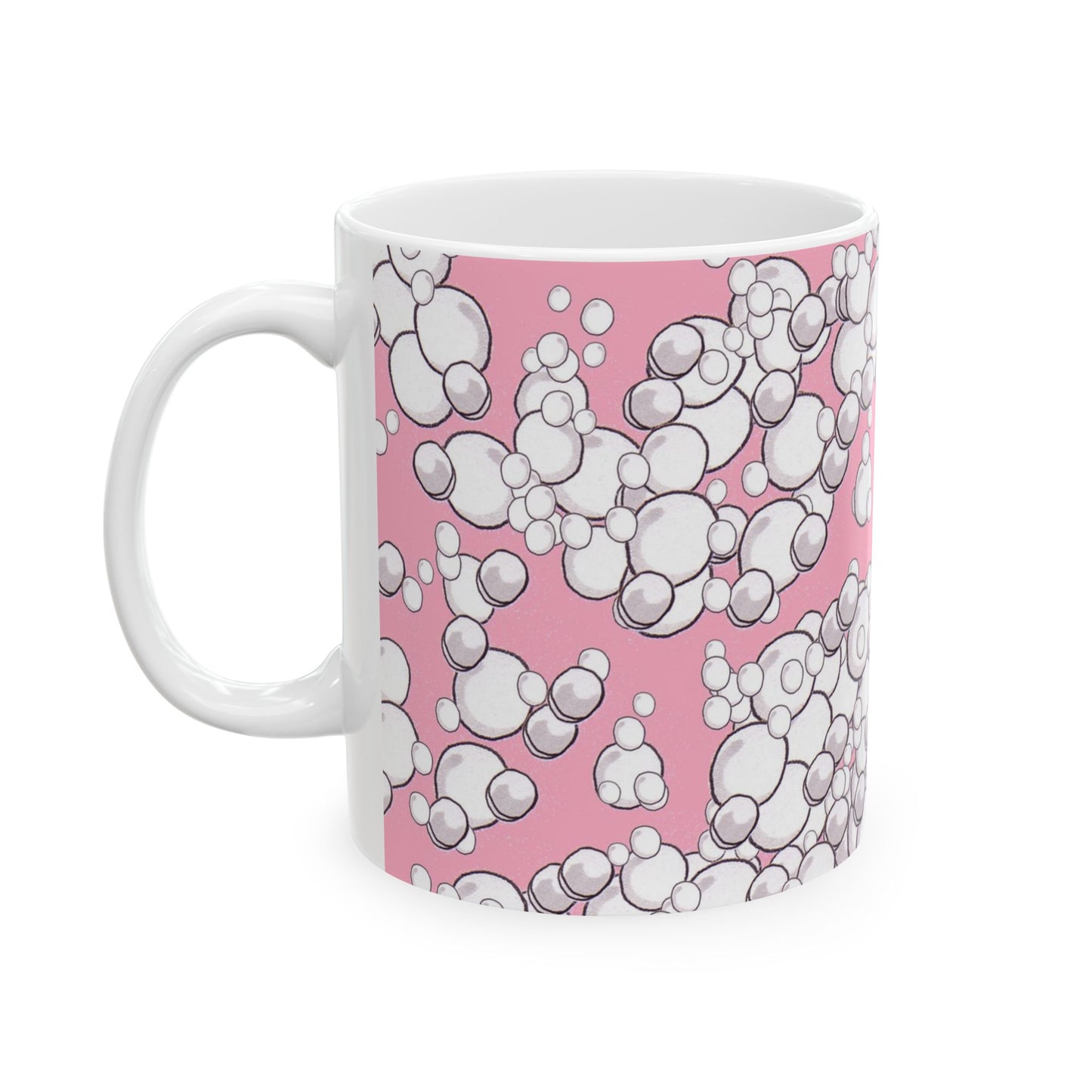 Bubble Dots Pink Cup