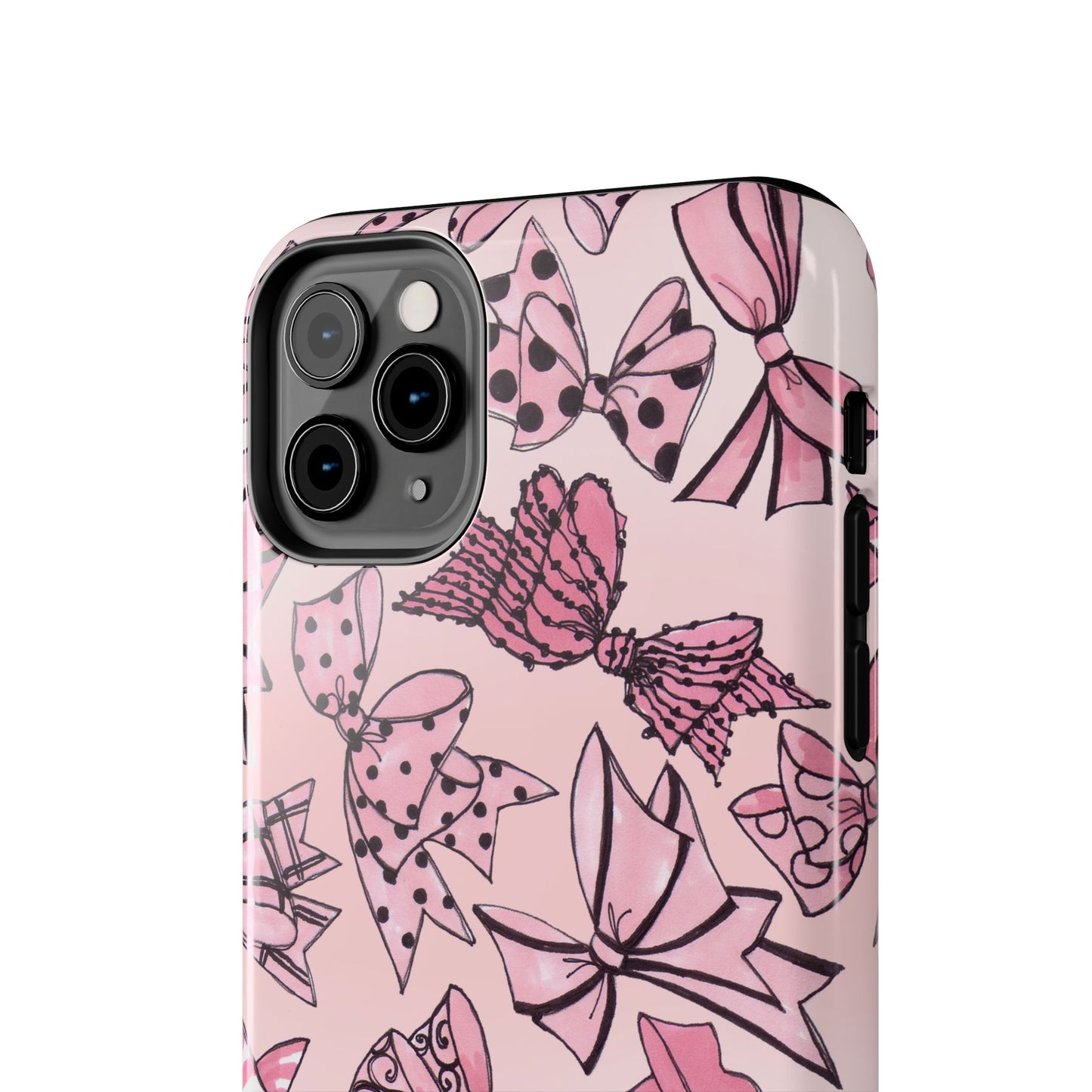 Blushing Bows Pink Sky Phone Case