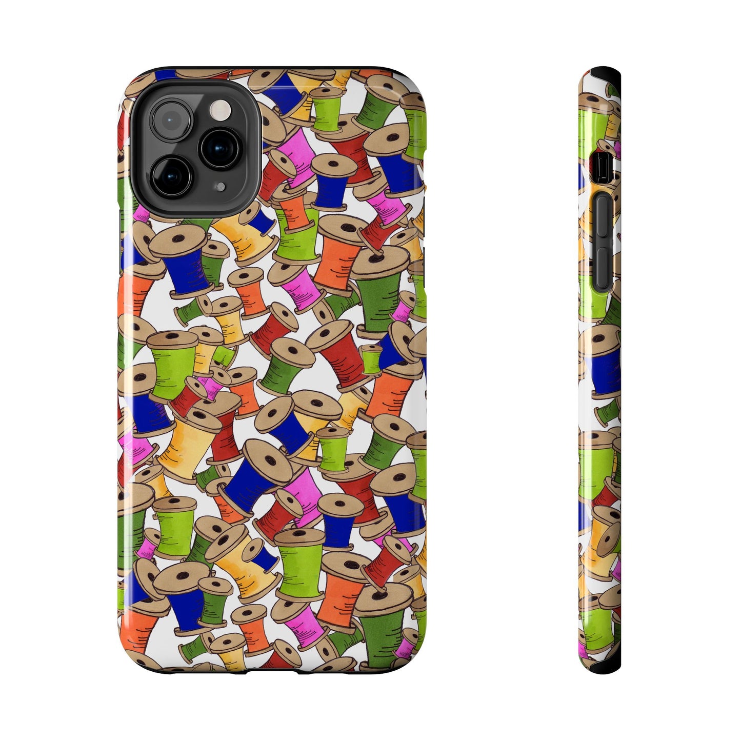 Spoolopoly White Phone Case