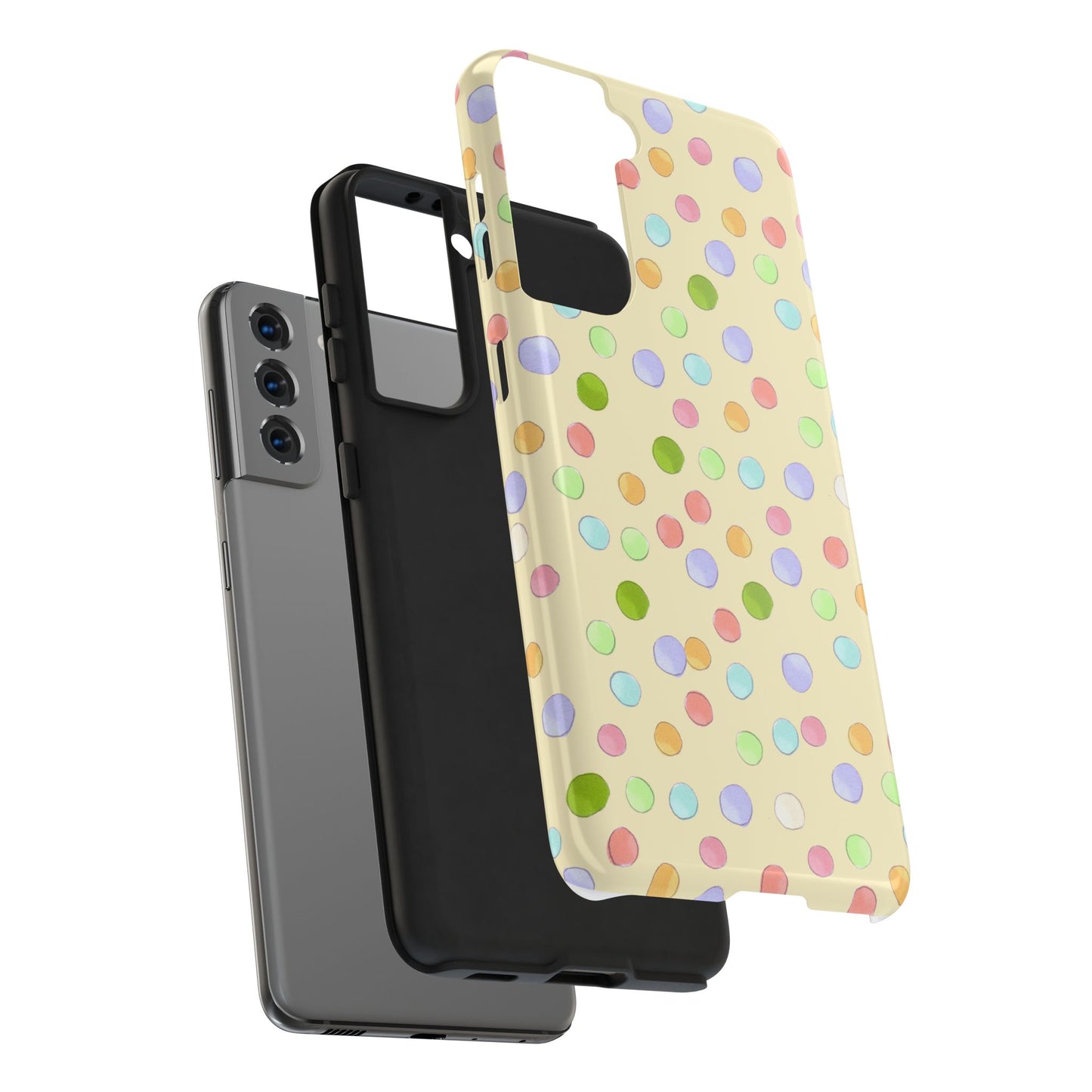 Happy Dots Yellow Phone Case