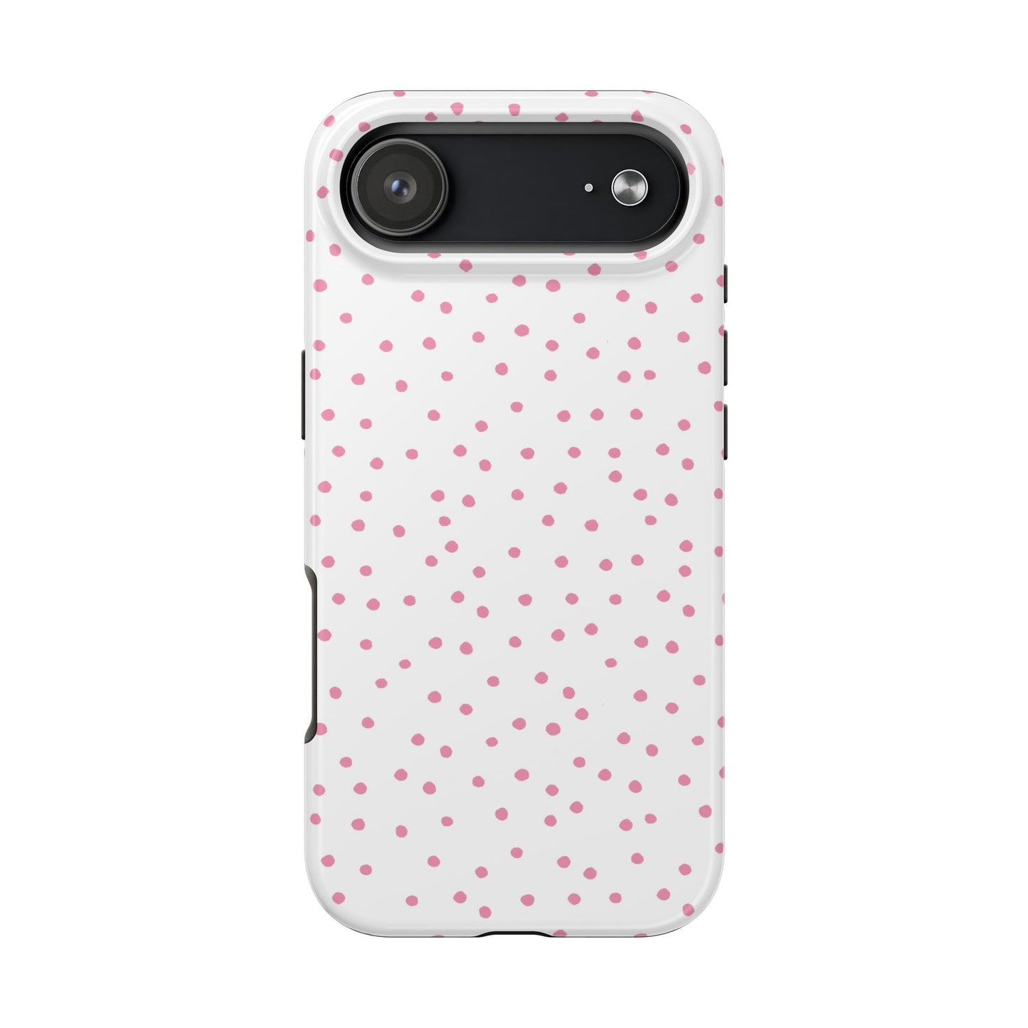 Dinky Dots White / Pink Phone Case
