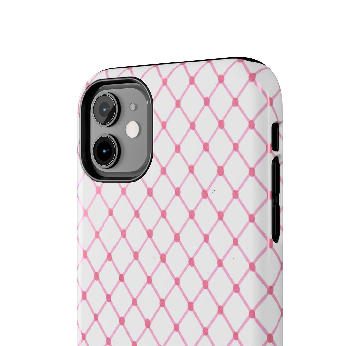 Diamond White / Pink Phone Case