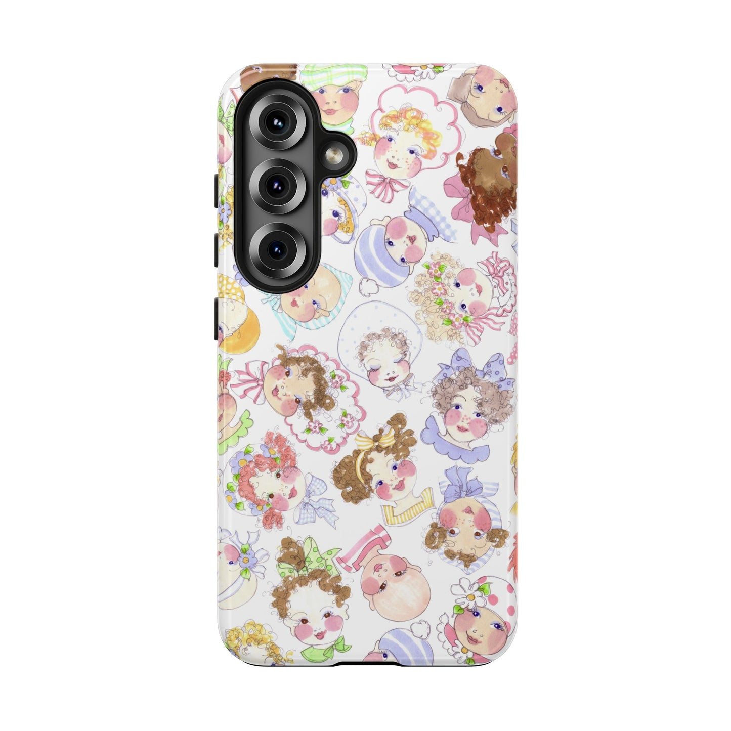 Baby Face Fling White Phone Case