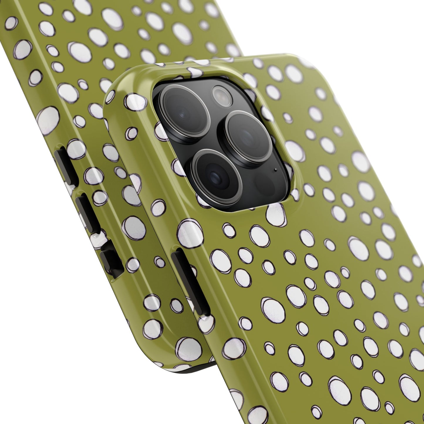 Pot Dots Green Phone Case