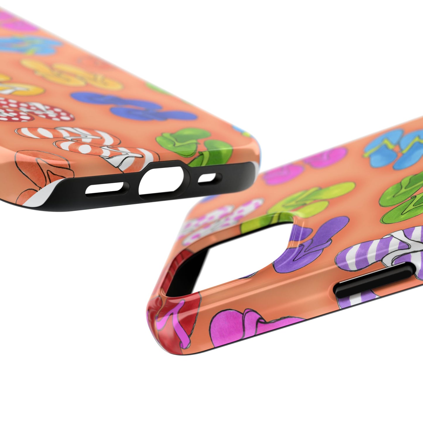 Fun Flops Orange Phone Case