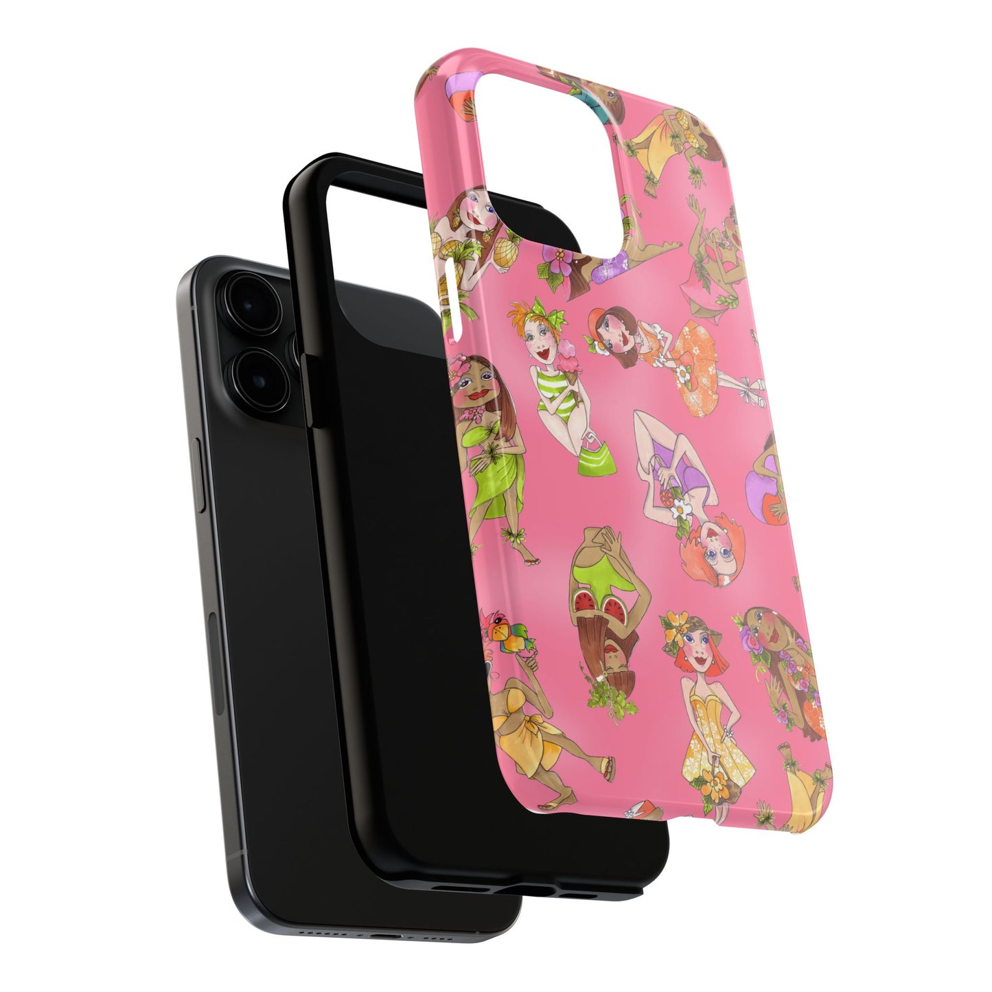 Island Toss Pink Phone Case
