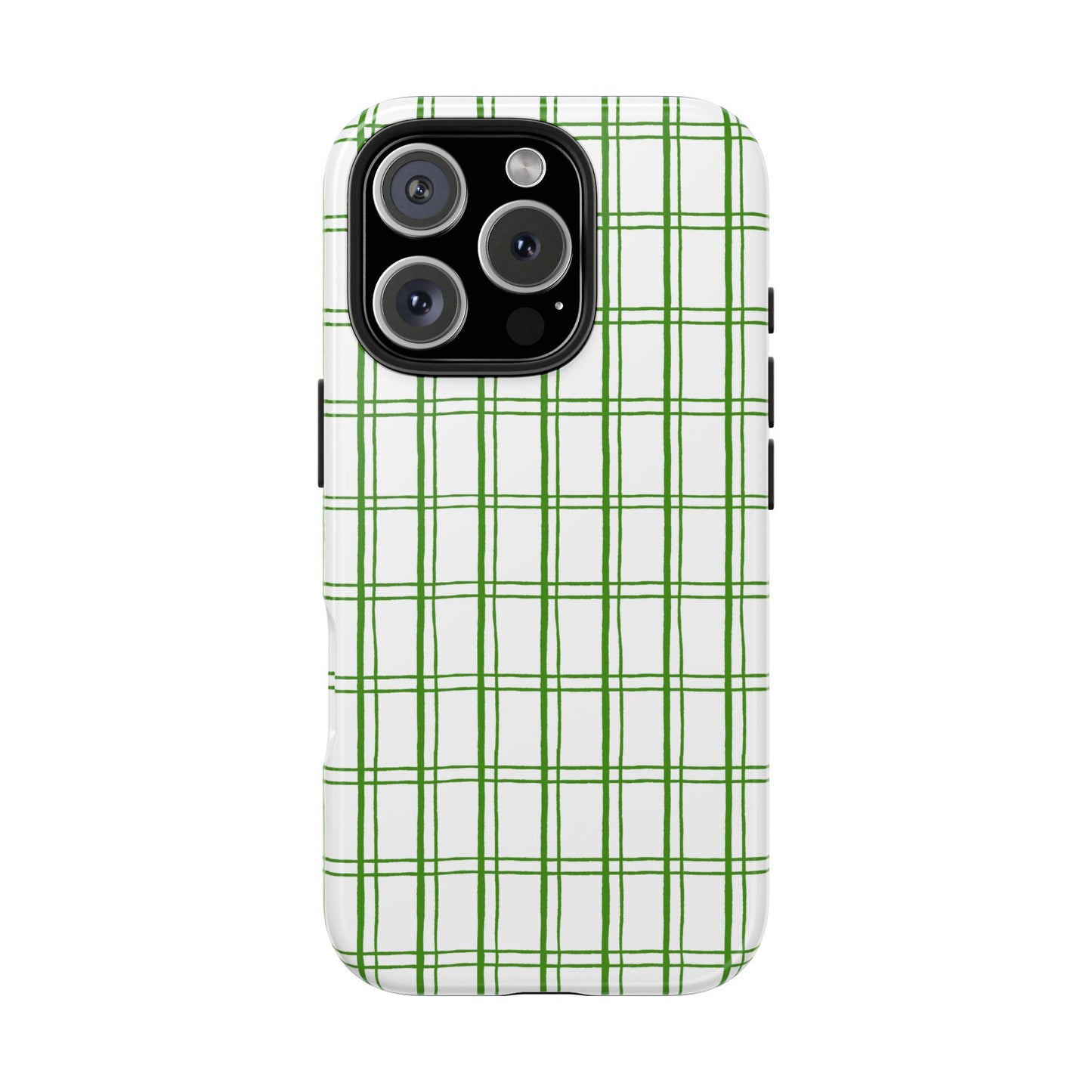 Kitchen Plaid White / Green Phone Case