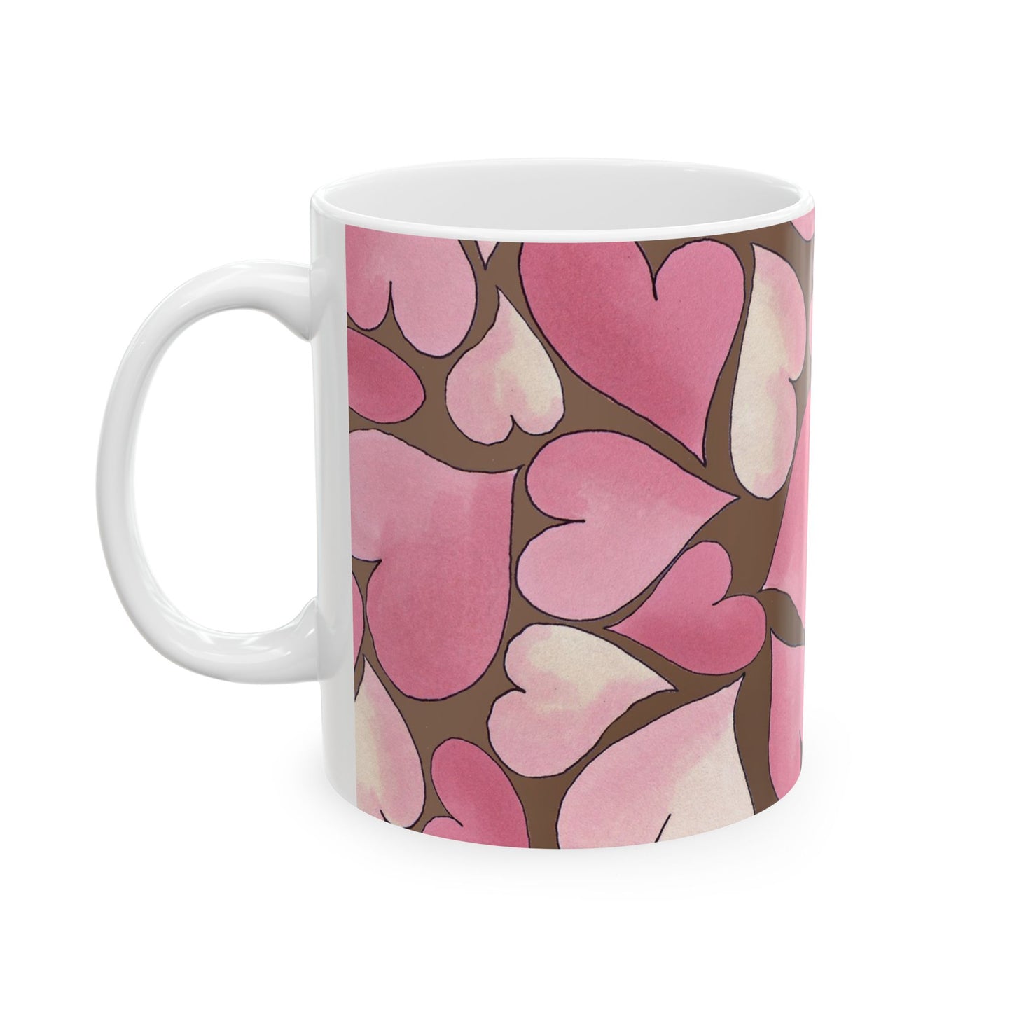 Hearts Chocolate Cup