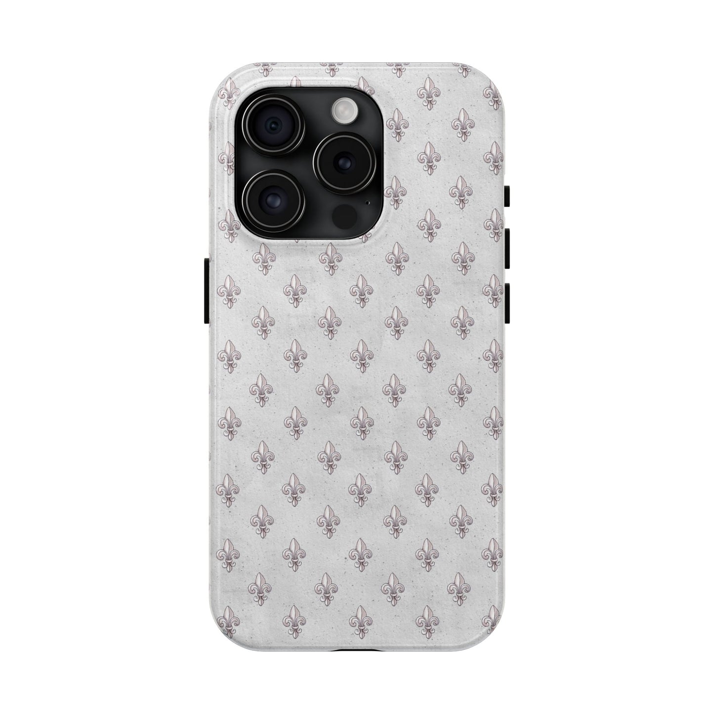 Fleurs Silver Phone Case