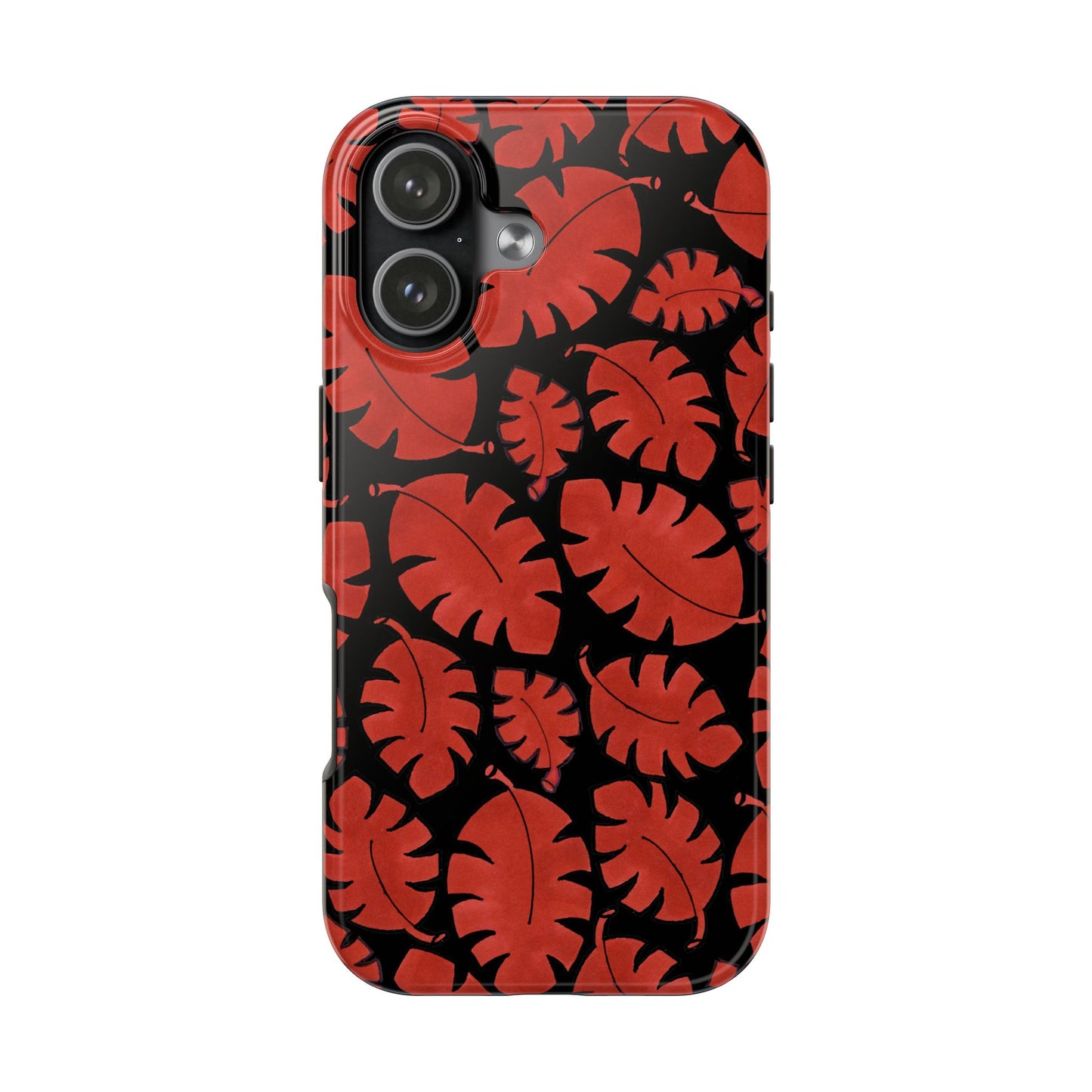 Red Bananas Black Phone Case