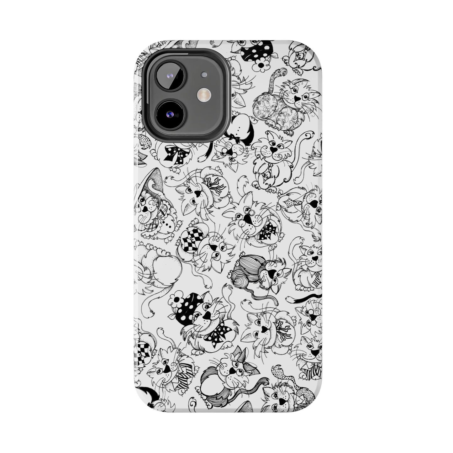 So Kitties Tossed White Phone Case