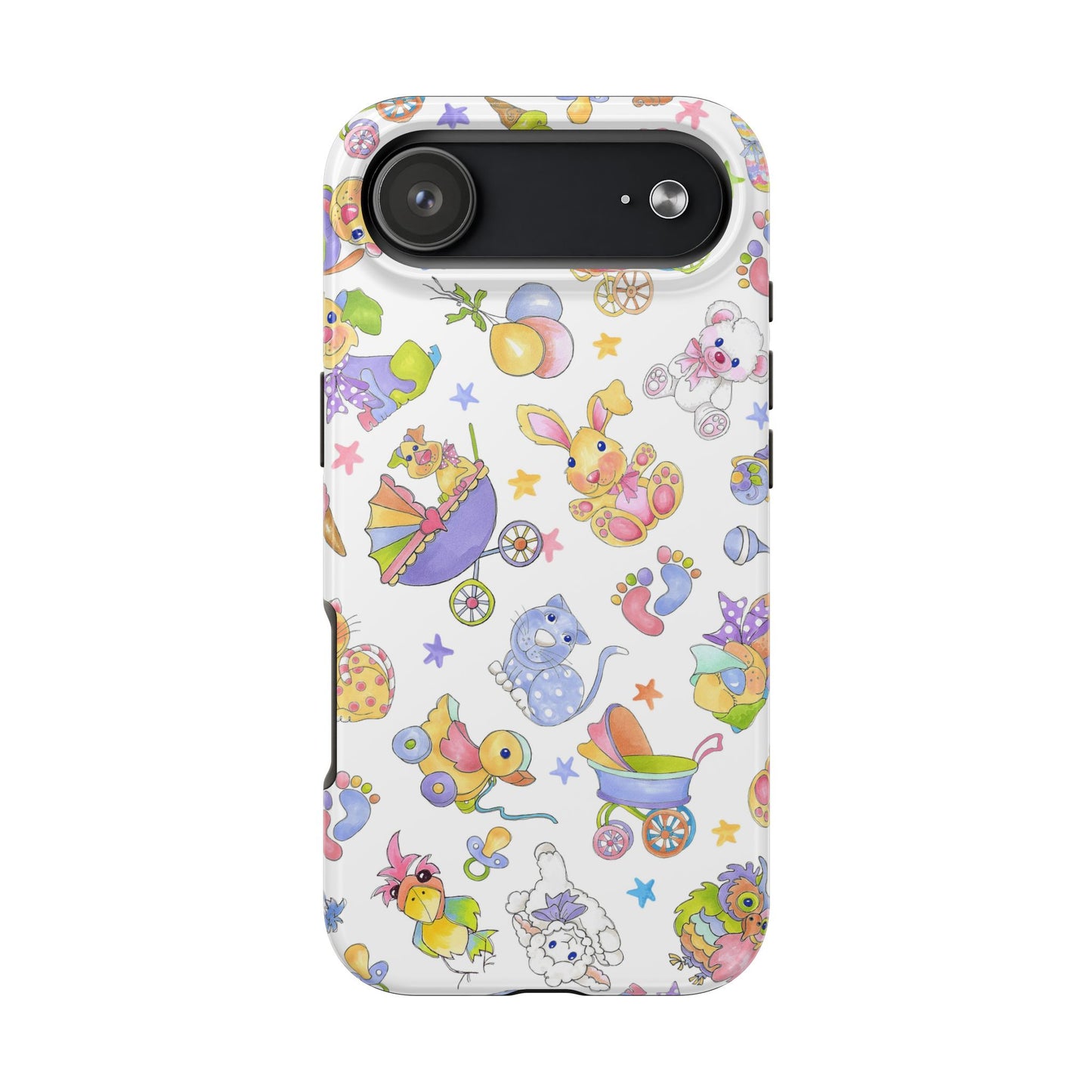 Busy Baby White Phone Case