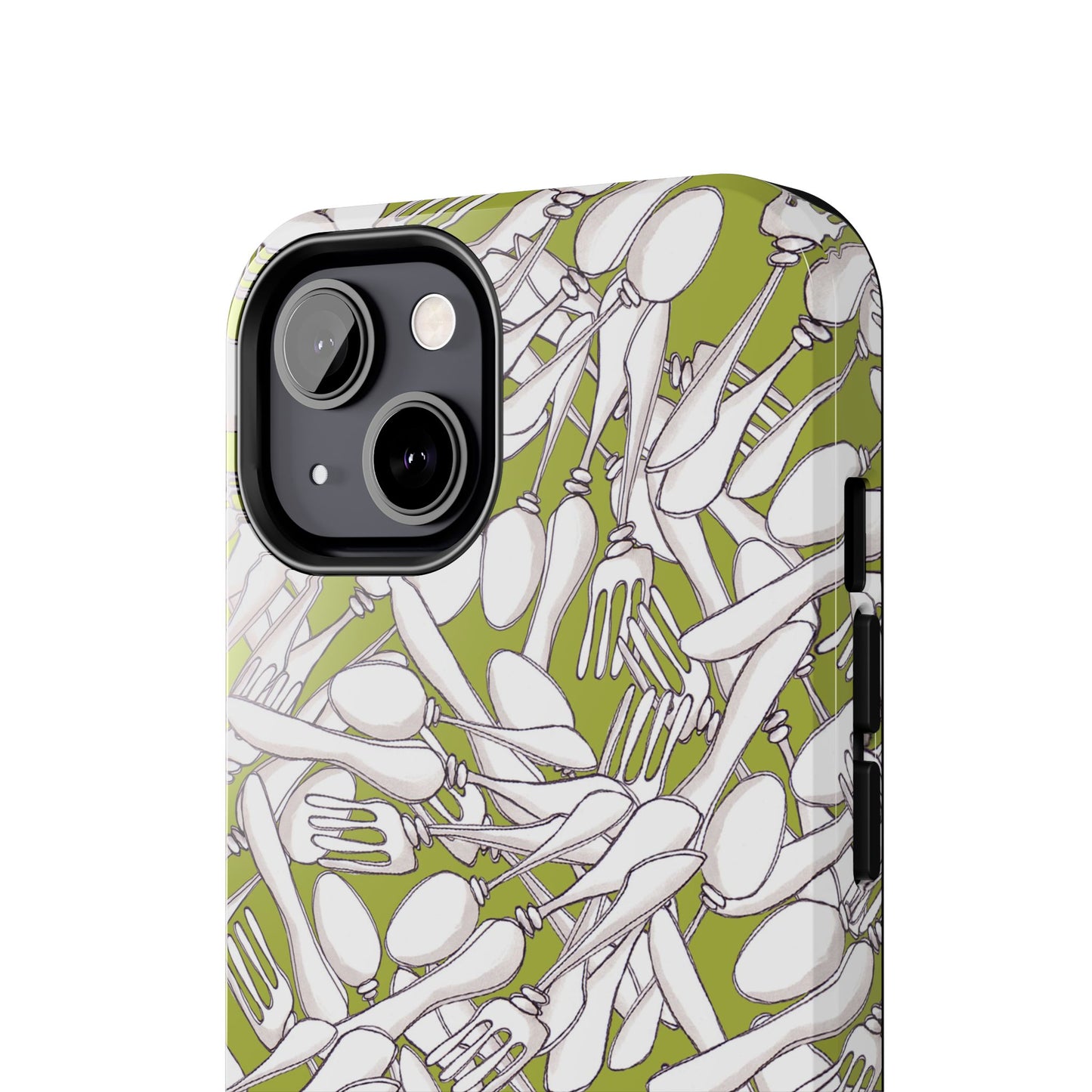 Silverware Wars Green Phone Case