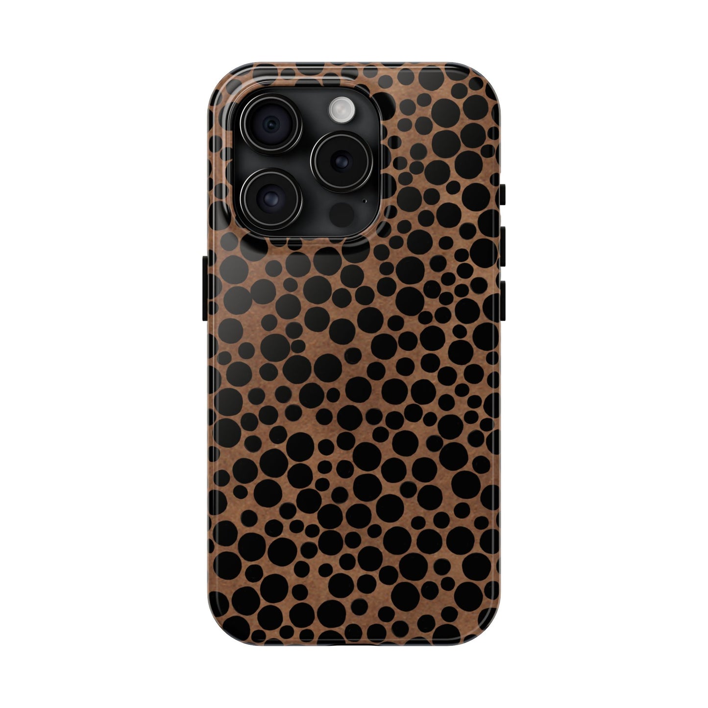 Felt Dots Caramel Phone Case