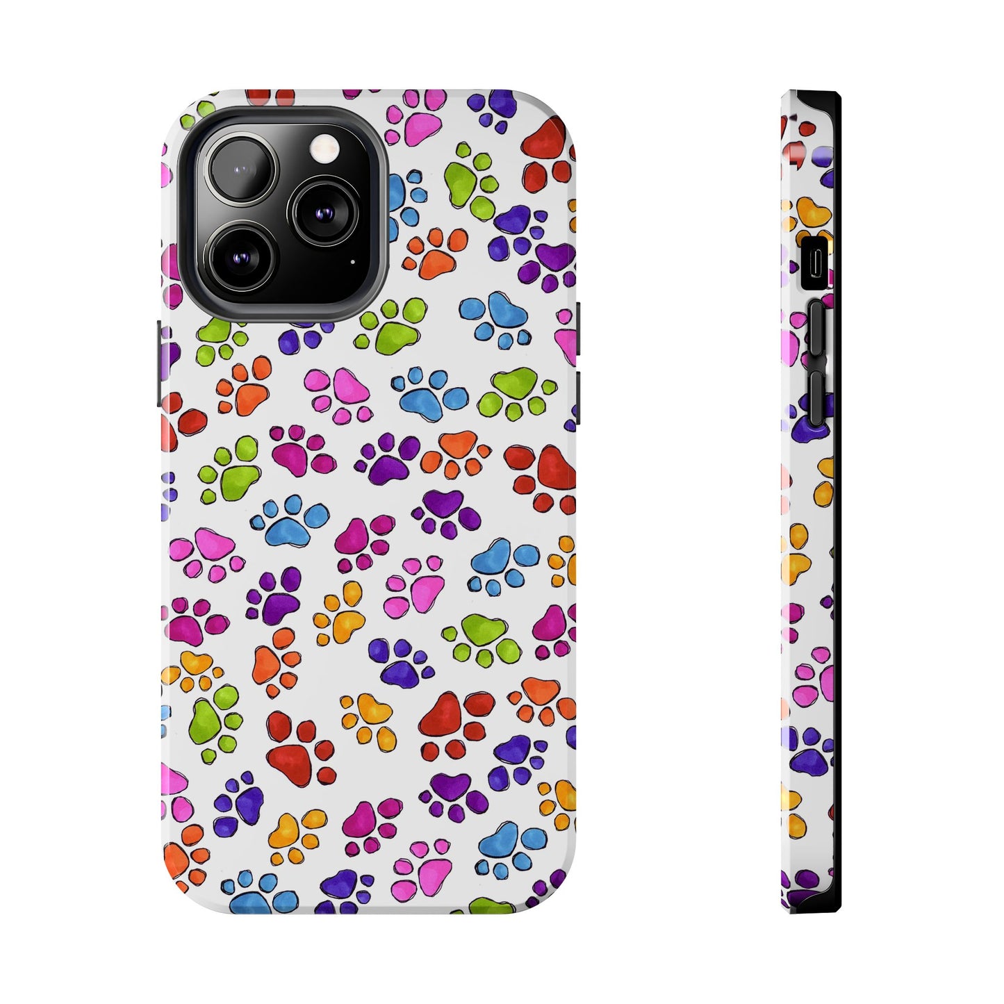 Fancy Paws White Phone Case