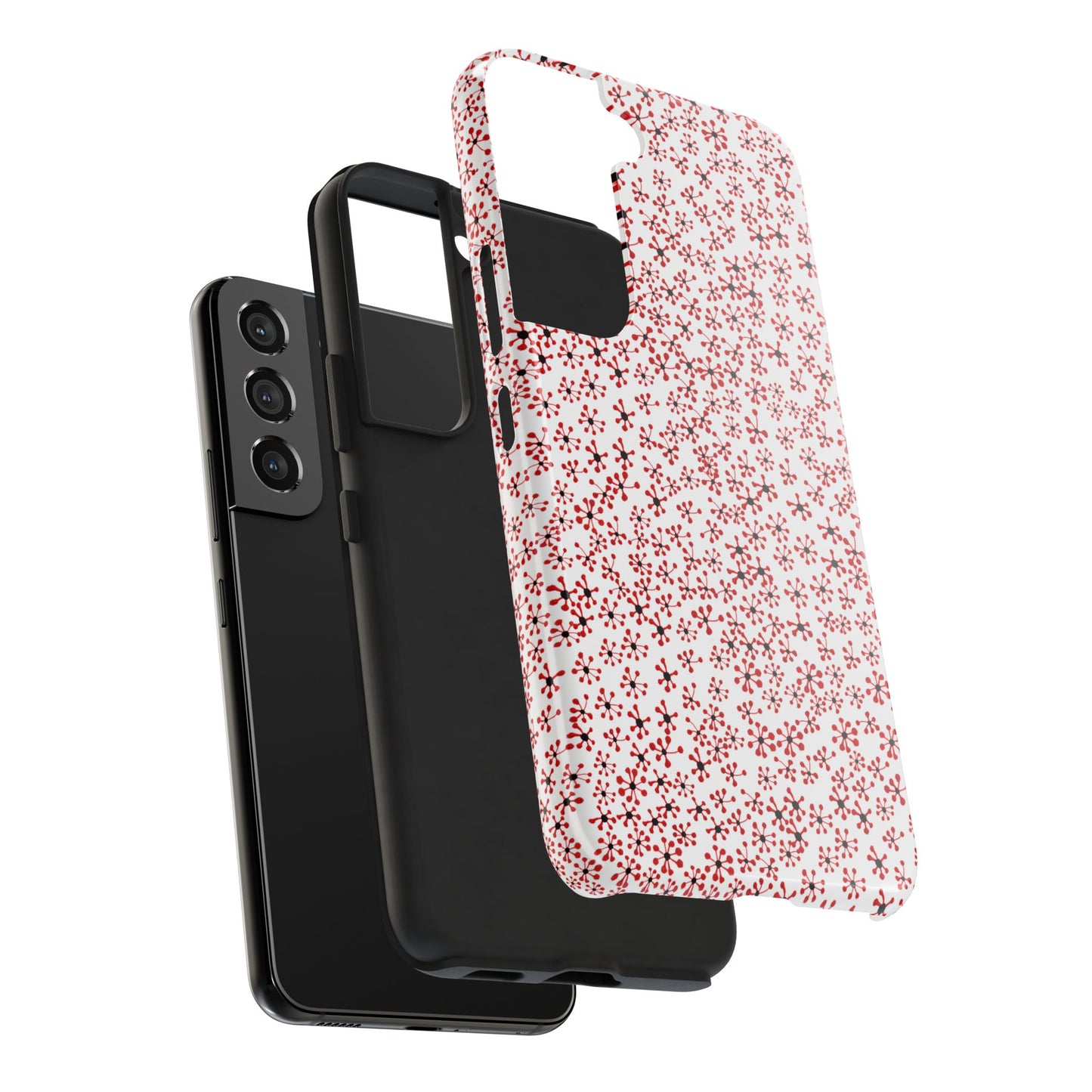 Flock of Red Daisies Phone Case