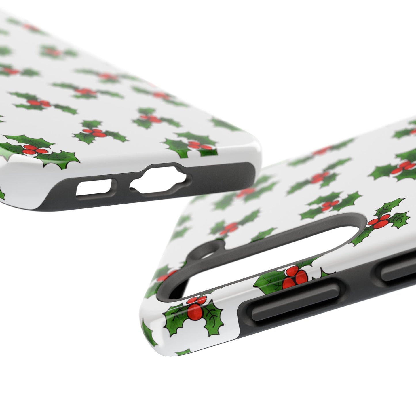Lotsa Holly White Phone Case