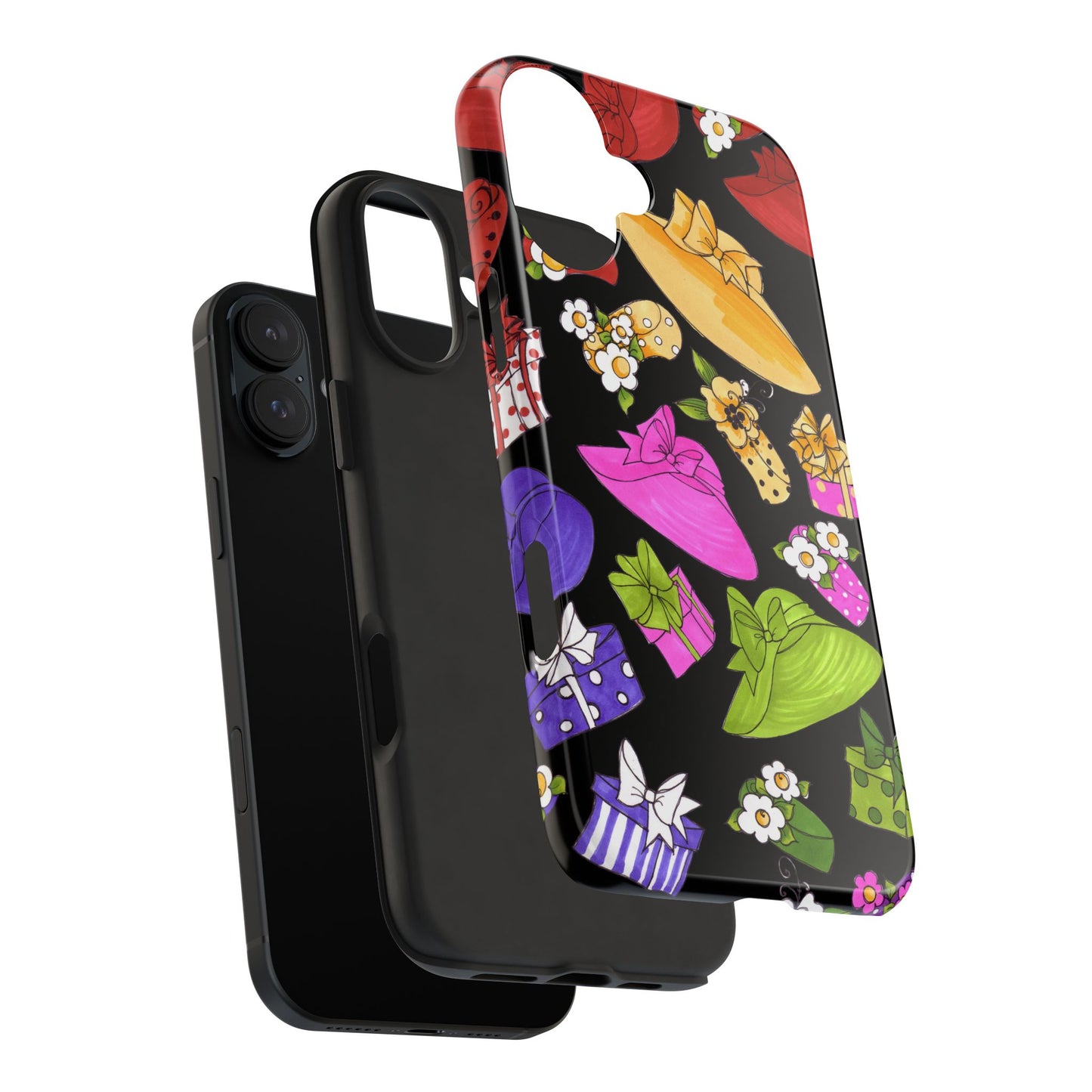 Accessories Tossed Black Phone Case
