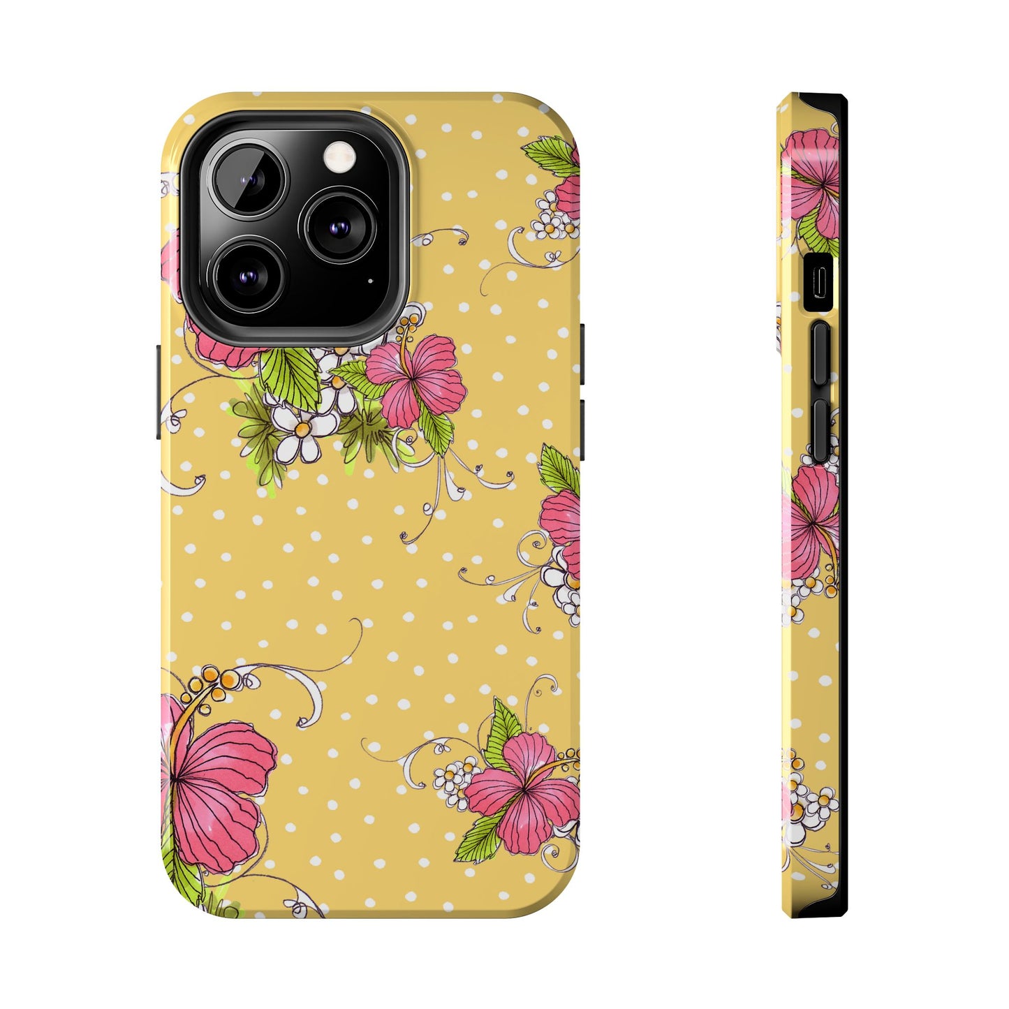 Lady Luau Yellow Phone Case