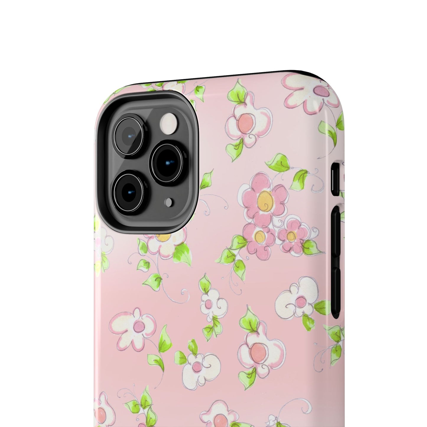 Precious Posies Pink Phone Case
