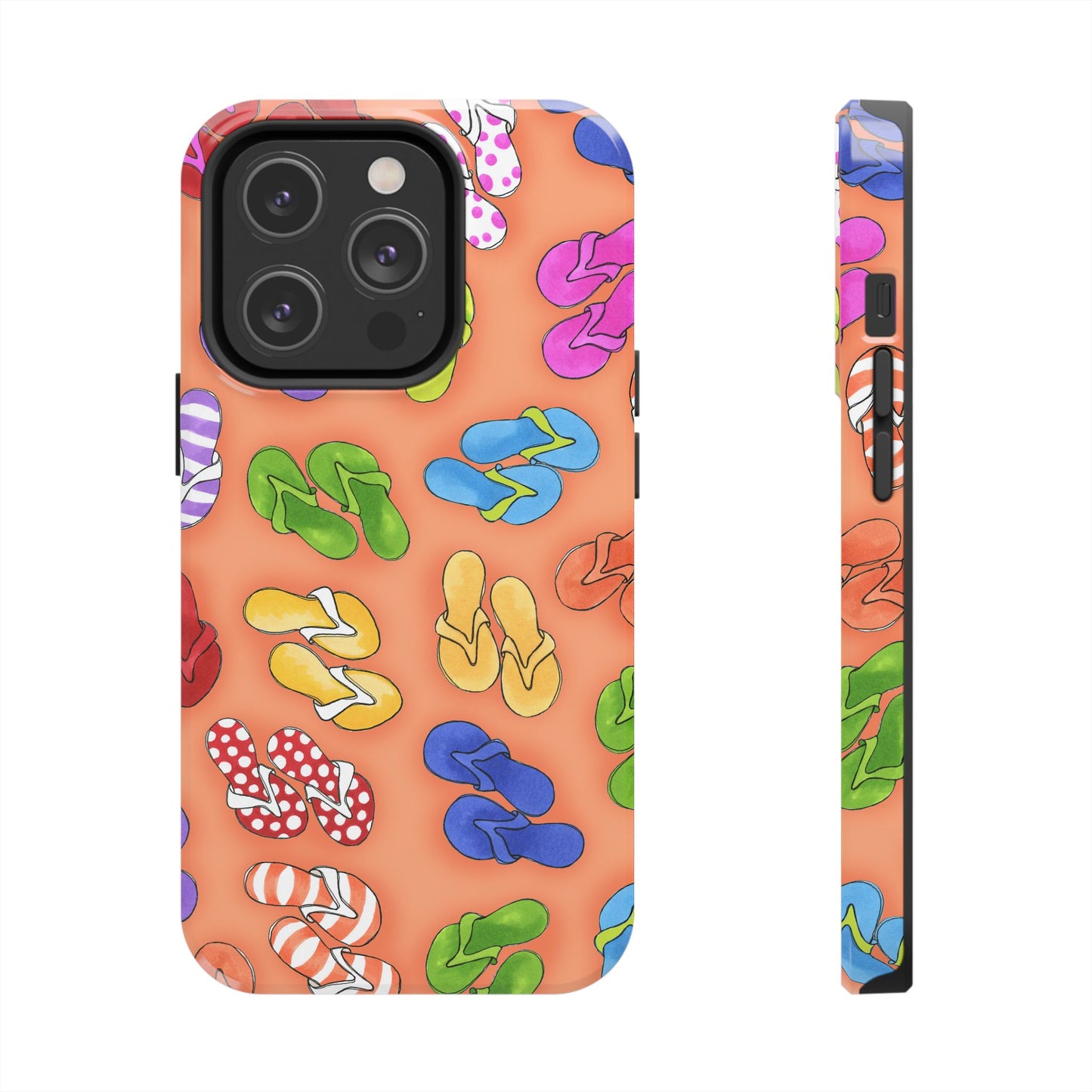 Fun Flops Orange Phone Case