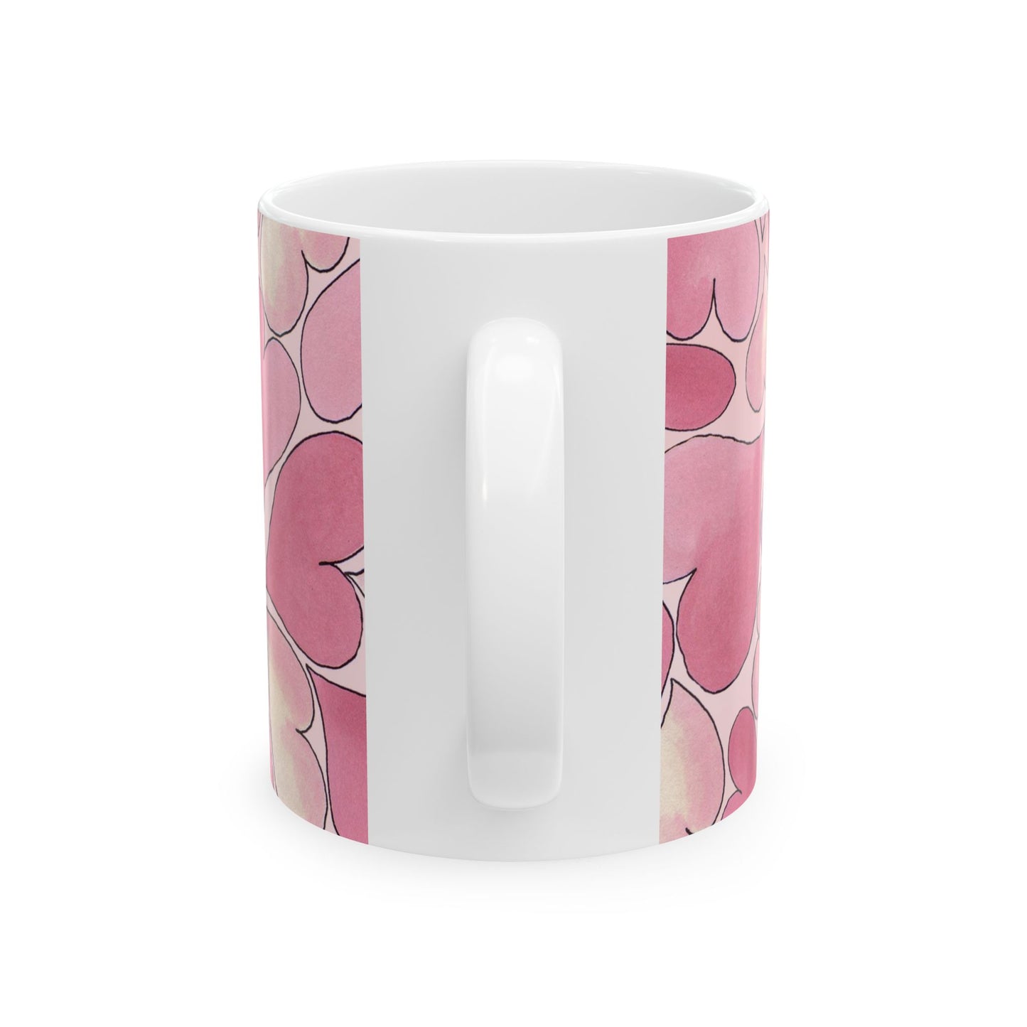 Hearts Pink Sky Cup