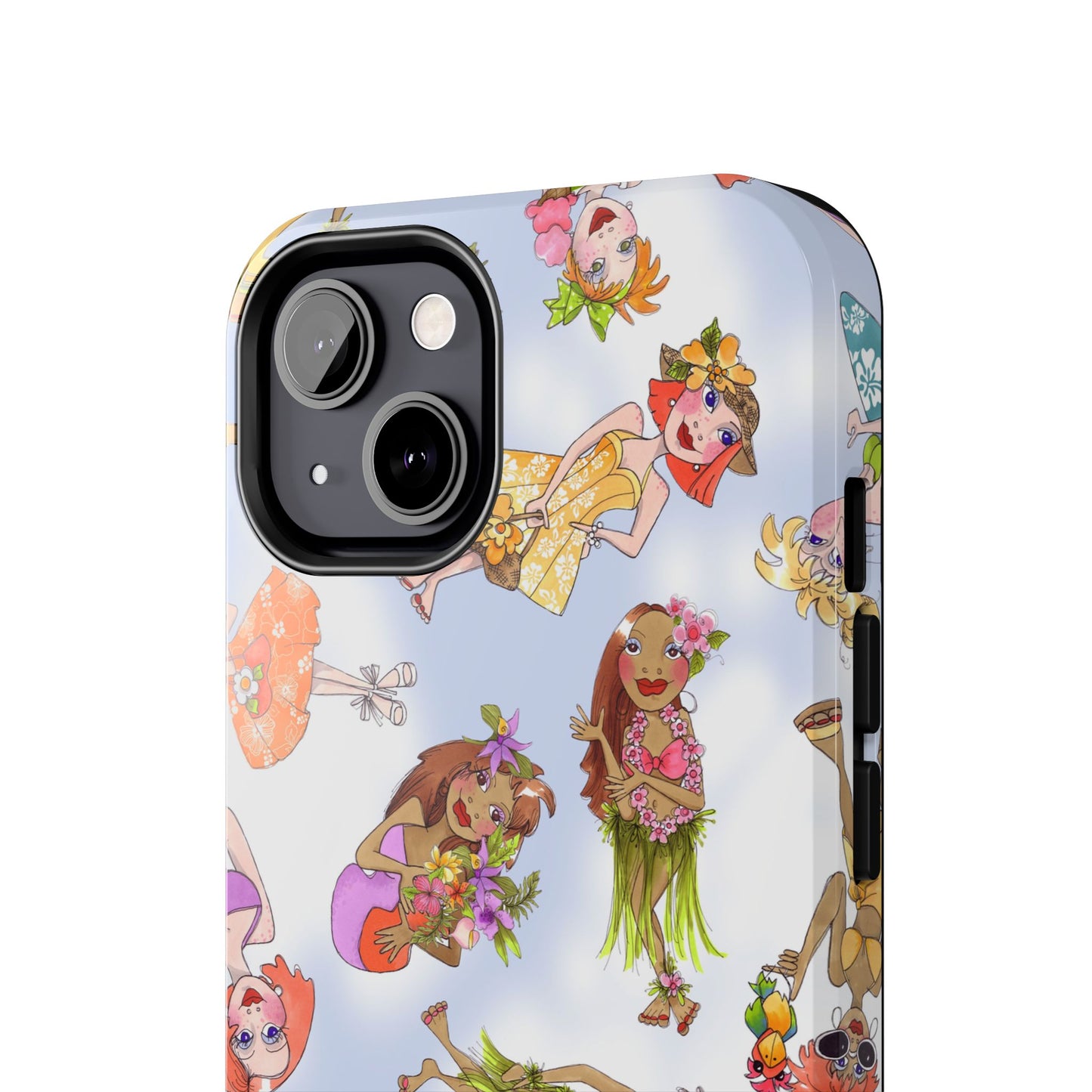 Island Toss Blue Sky Phone Case