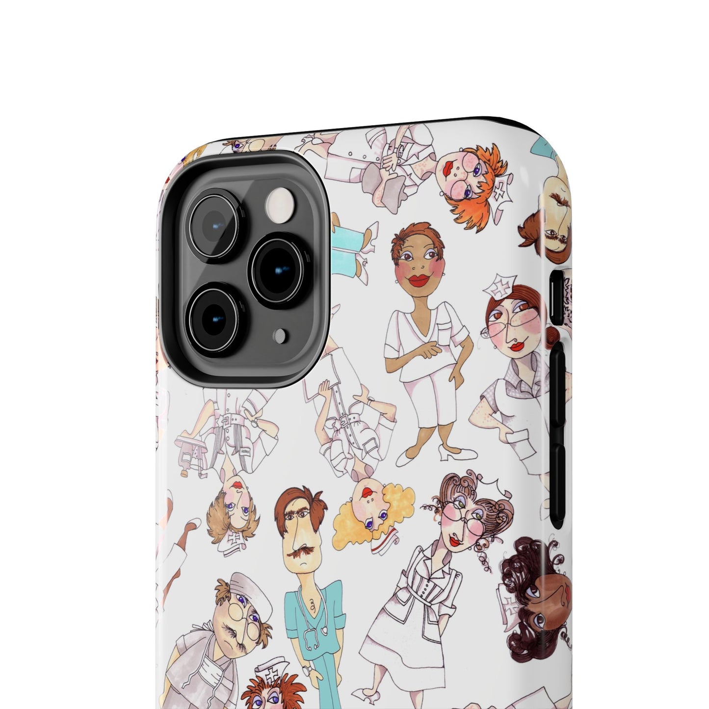 Happy Staff White Phone Case