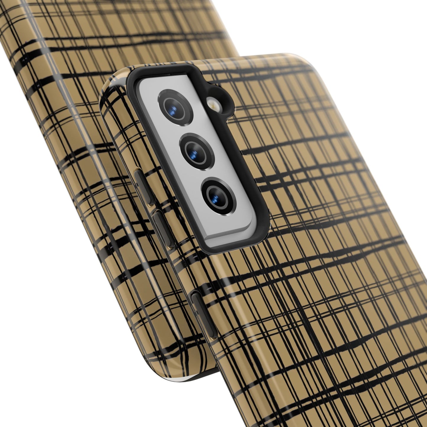 Doggie Fence Tan Phone Case
