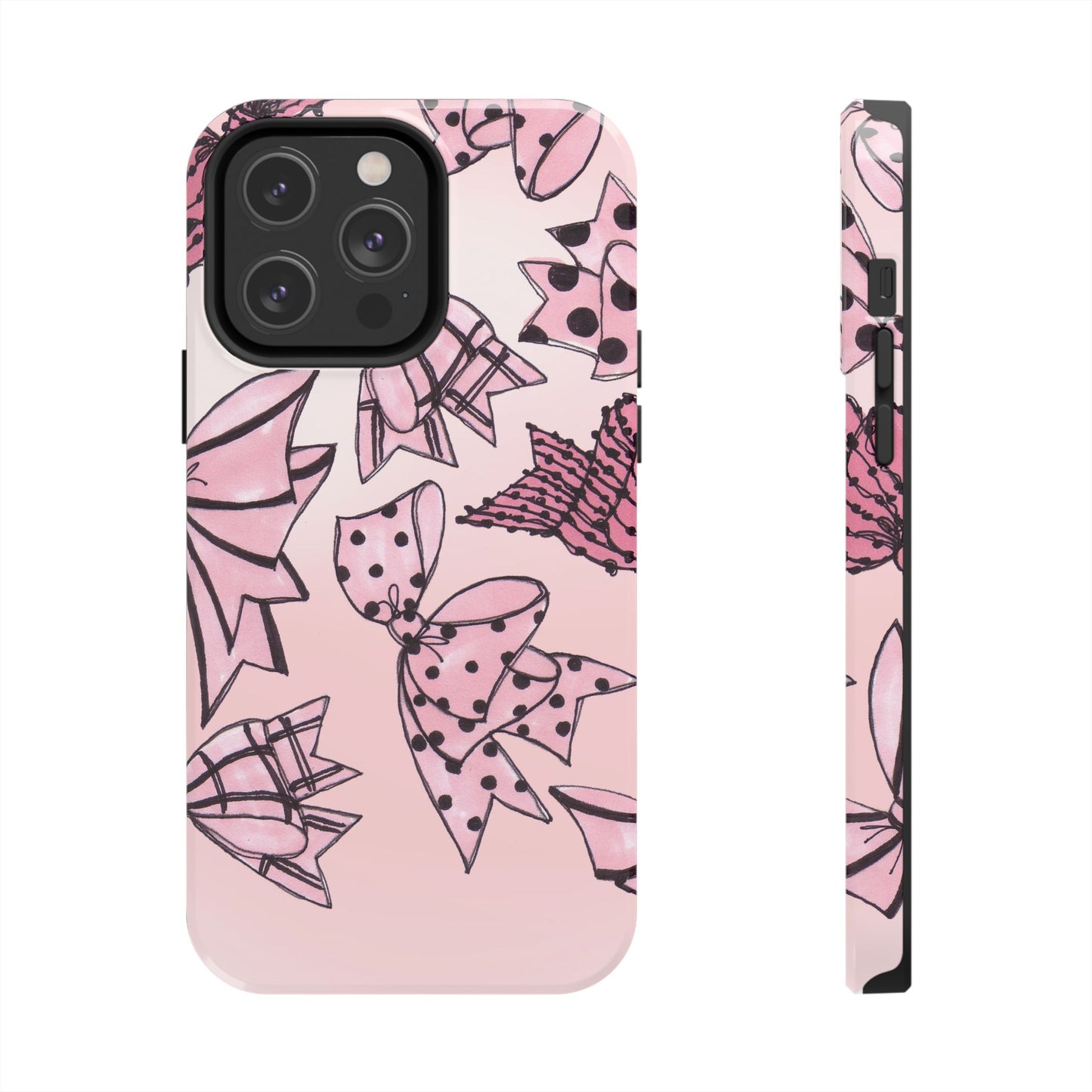 Cat Bows Pink Phone Case