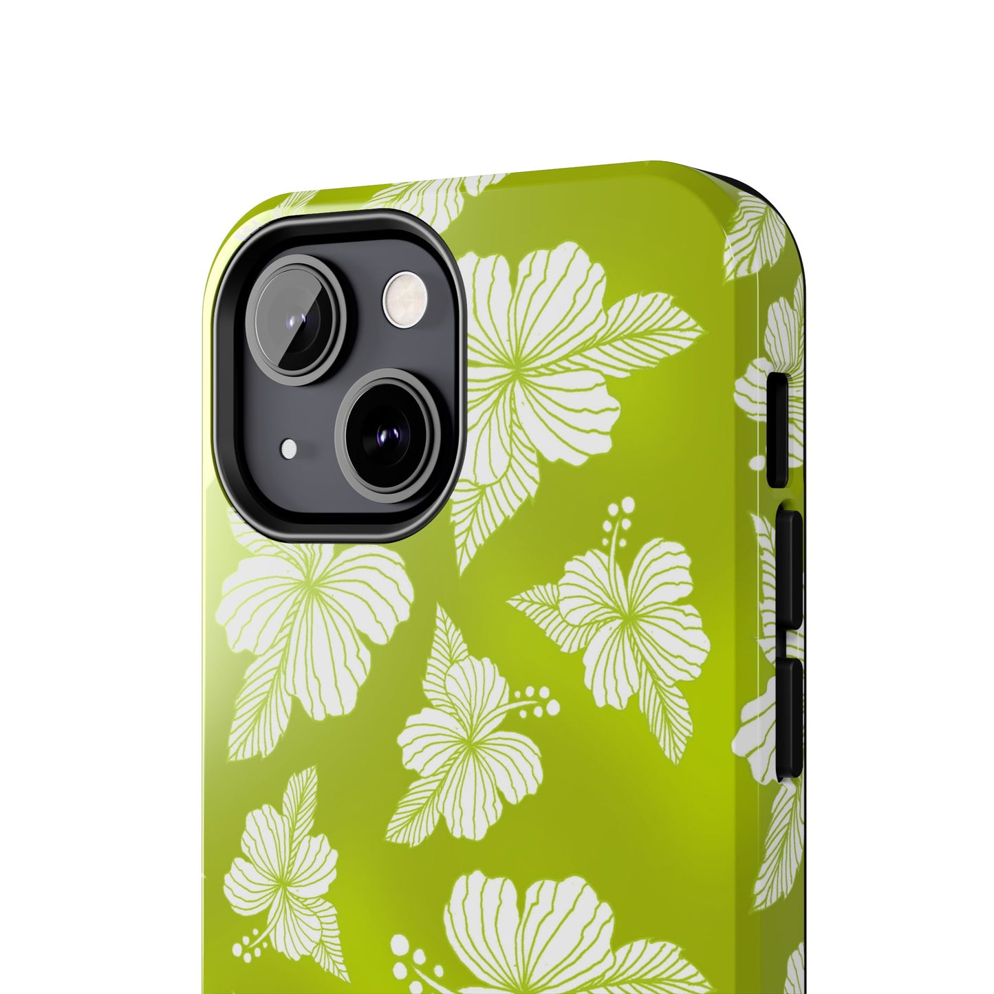 Hibiscus Green Phone Case