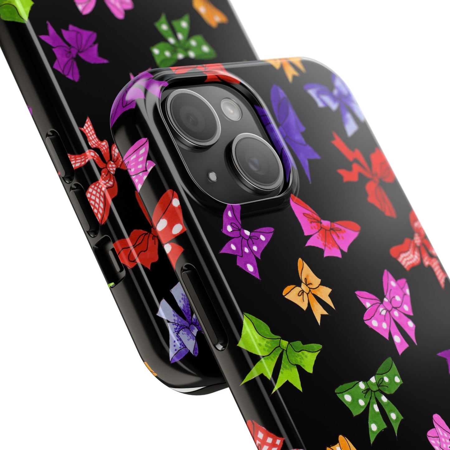Fun Bows Black Phone Case